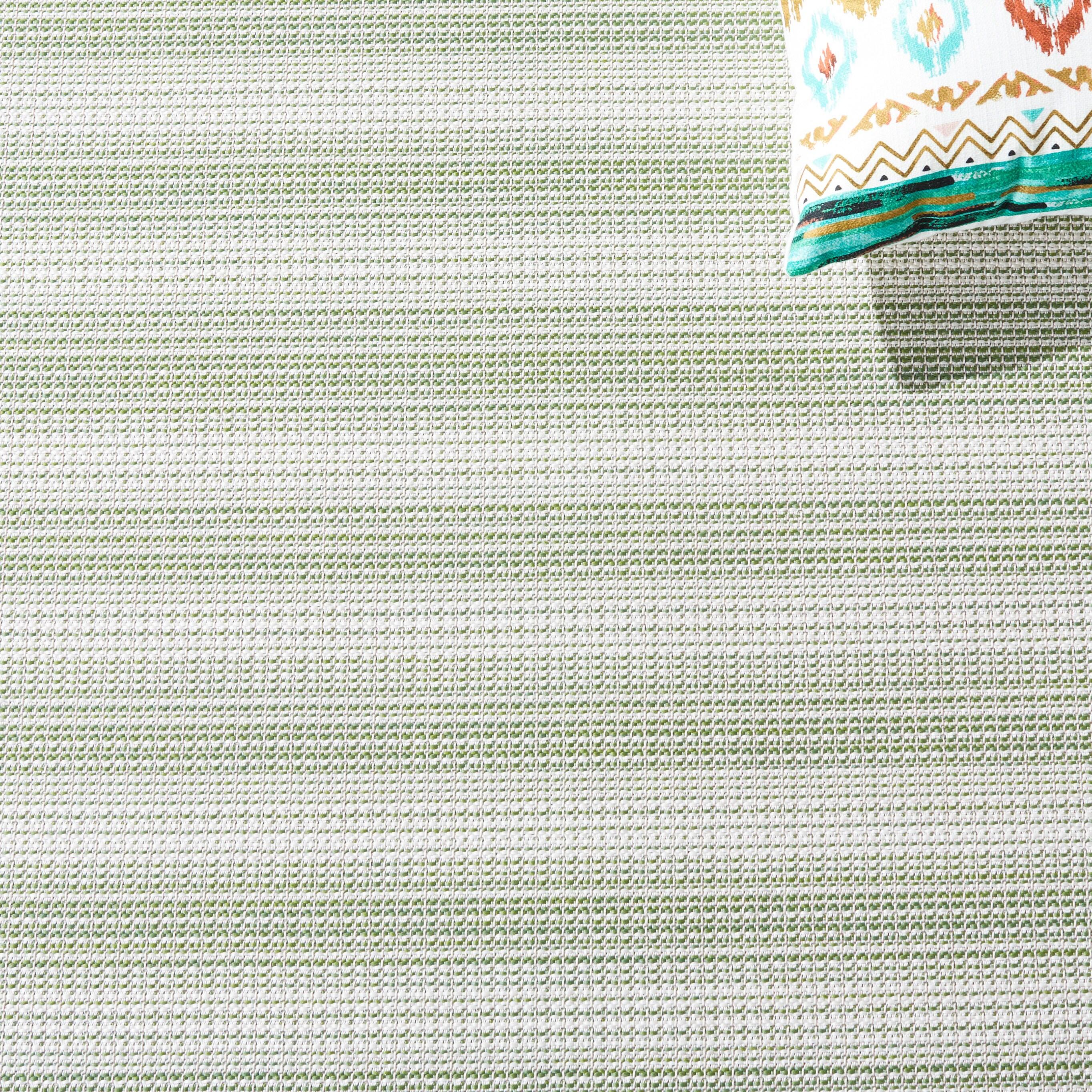 Hampton HTN231 Power Loomed Indoor/Outdoor Area Rug - Olive Green/Ivory - 8'9"x11'9" - Safavieh.