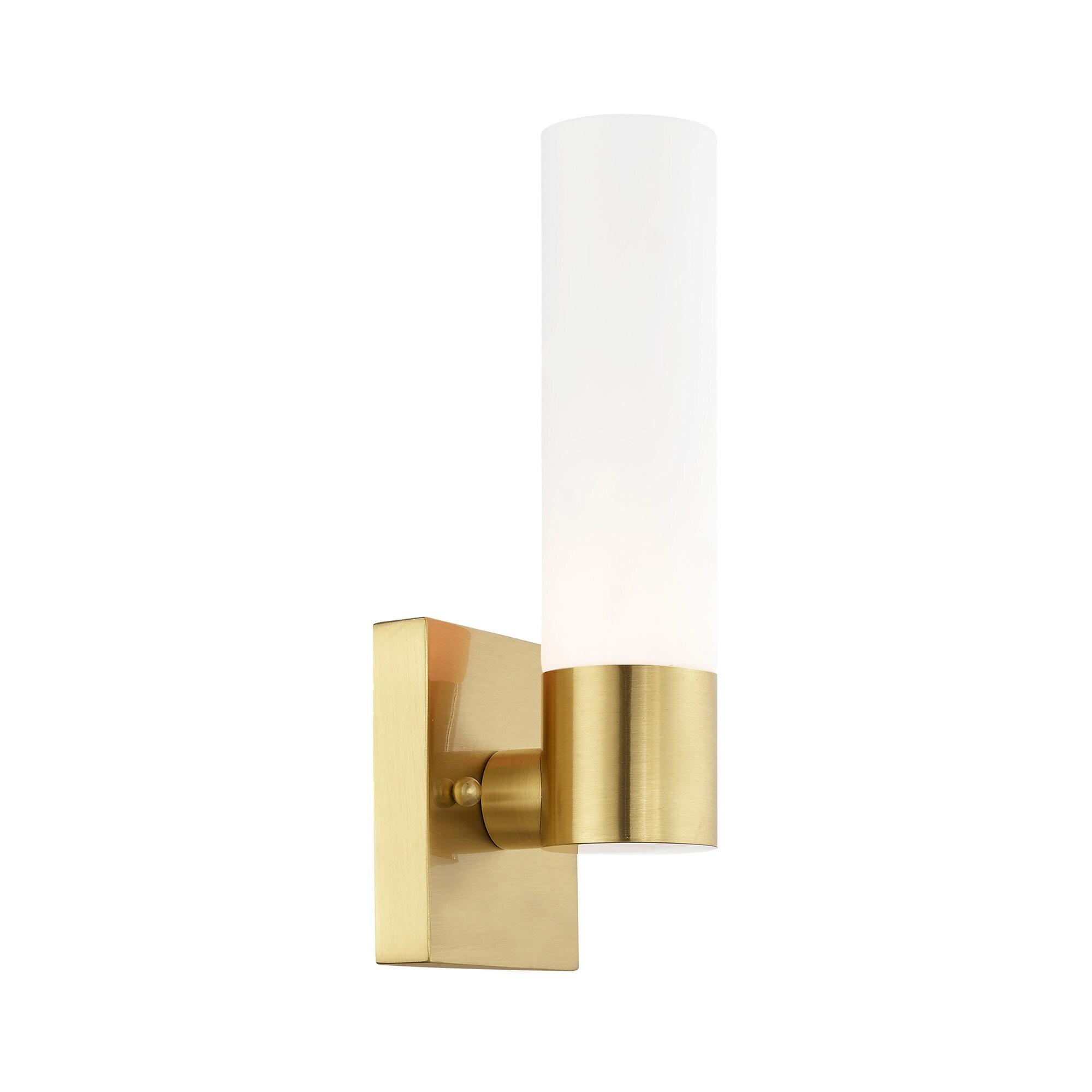 Livex Lighting Aero 1 - Light Sconce in  Satin Brass