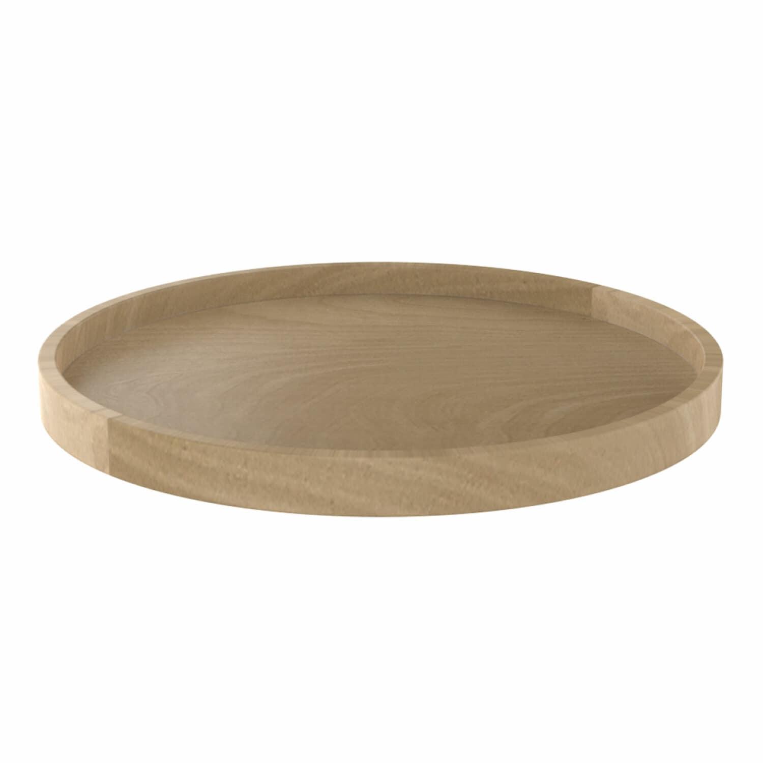 Rev-A-Shelf Rev-A-Shelf Lazy Susan Wooden Circle 1-Shelf w/Swivel Bearings