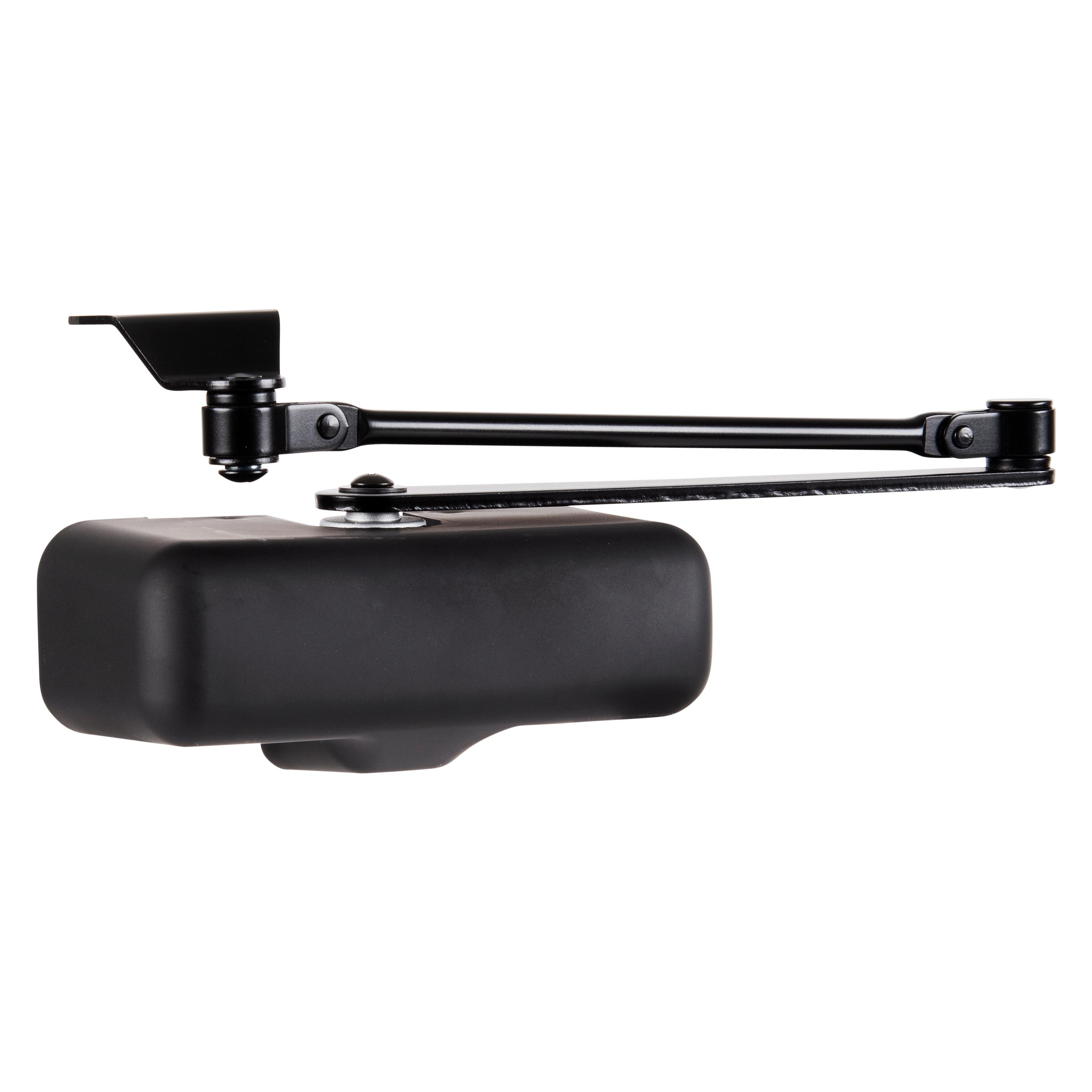 Brinks BC4010 Hydraulic Door Closer, Steel, Black