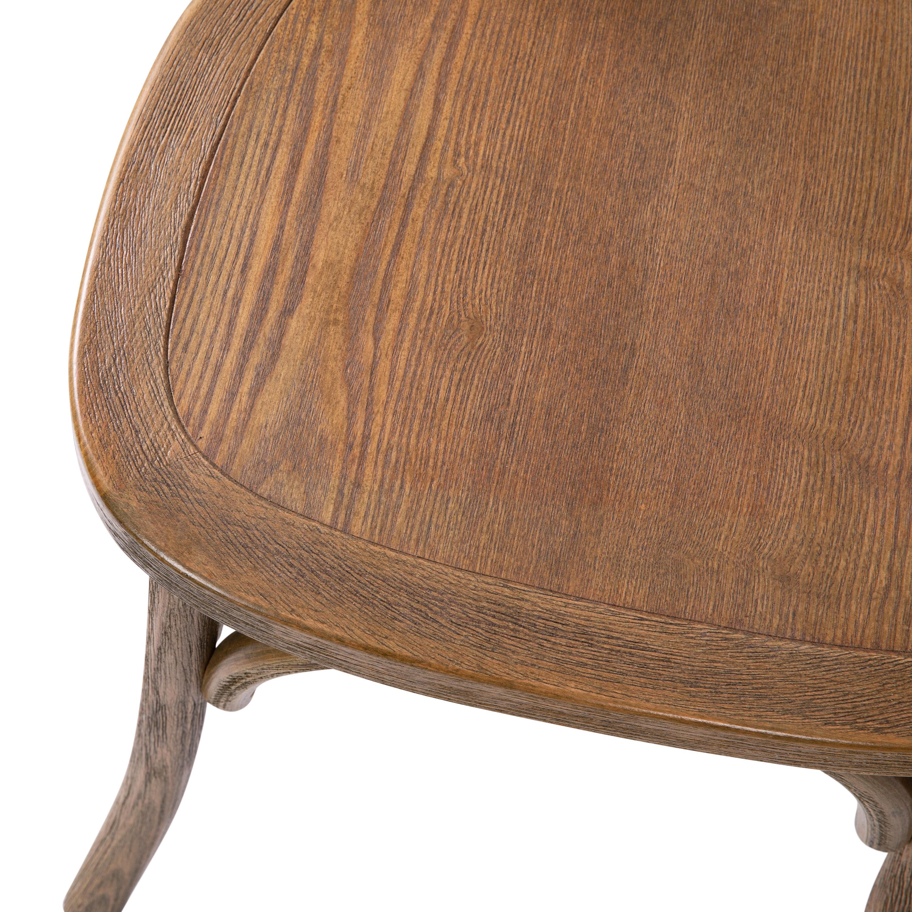 Flash Furniture Advantage Hand Scraped Dark Natural X-Back Chair