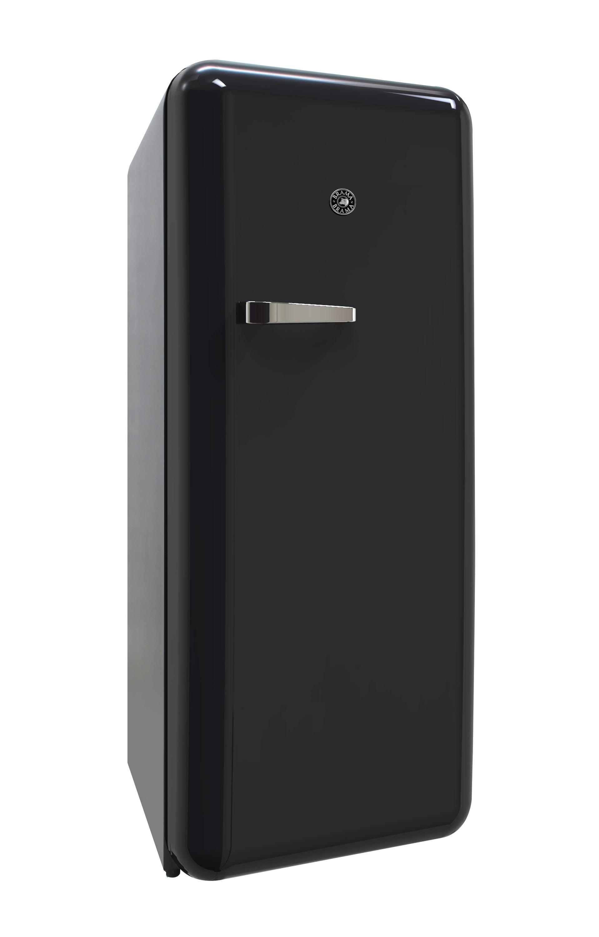 9.2 cu. ft. Freestanding Top Freezer Retro Refrigerator in Black