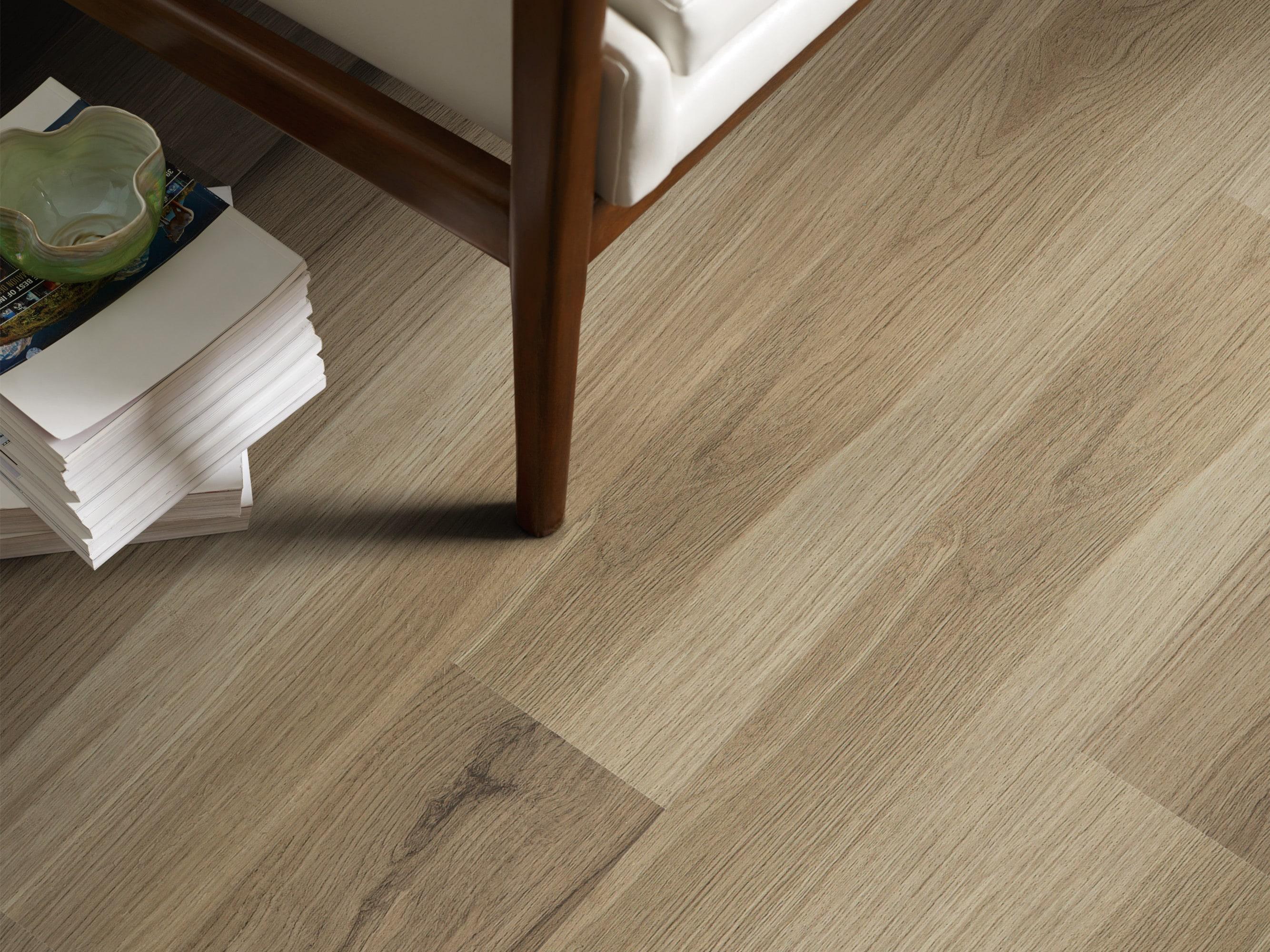 Shaw Floors Laurel Ridge 7 in. x 48 in. Nut Oak, Luxury Vinyl Plank Flooring (18.68 sq. ft. / Carton) (8 Planks)