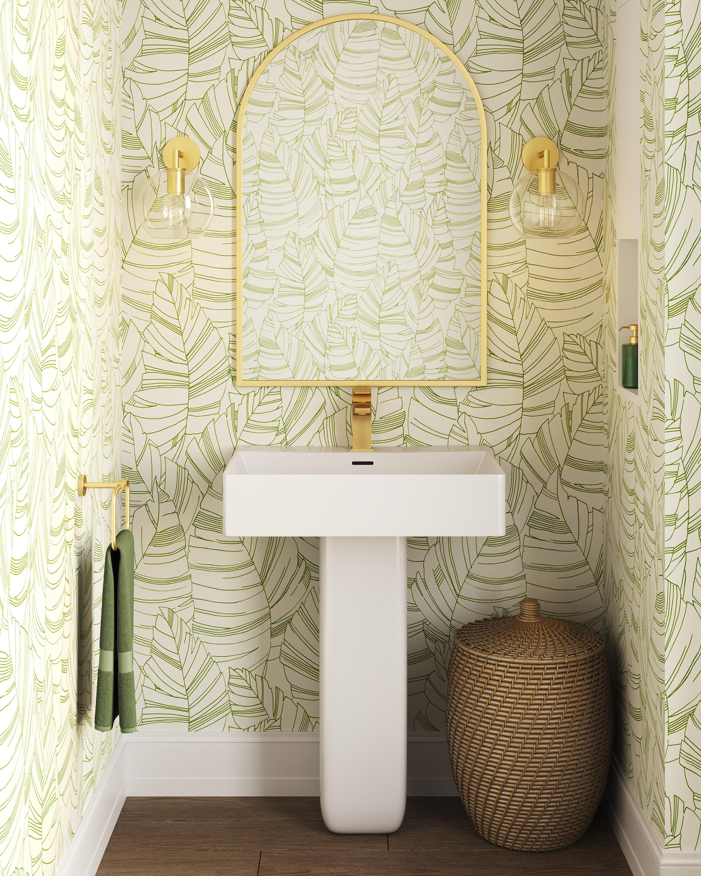 Bastille Square Two-Piece Pedestal Sink