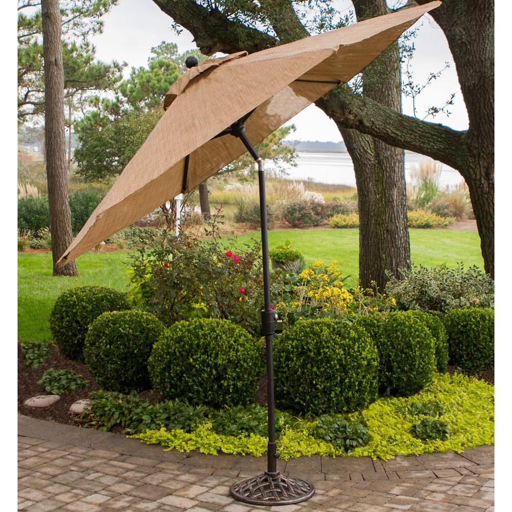 Cambridge Outdoor Iron Umbrella Base, Bronze