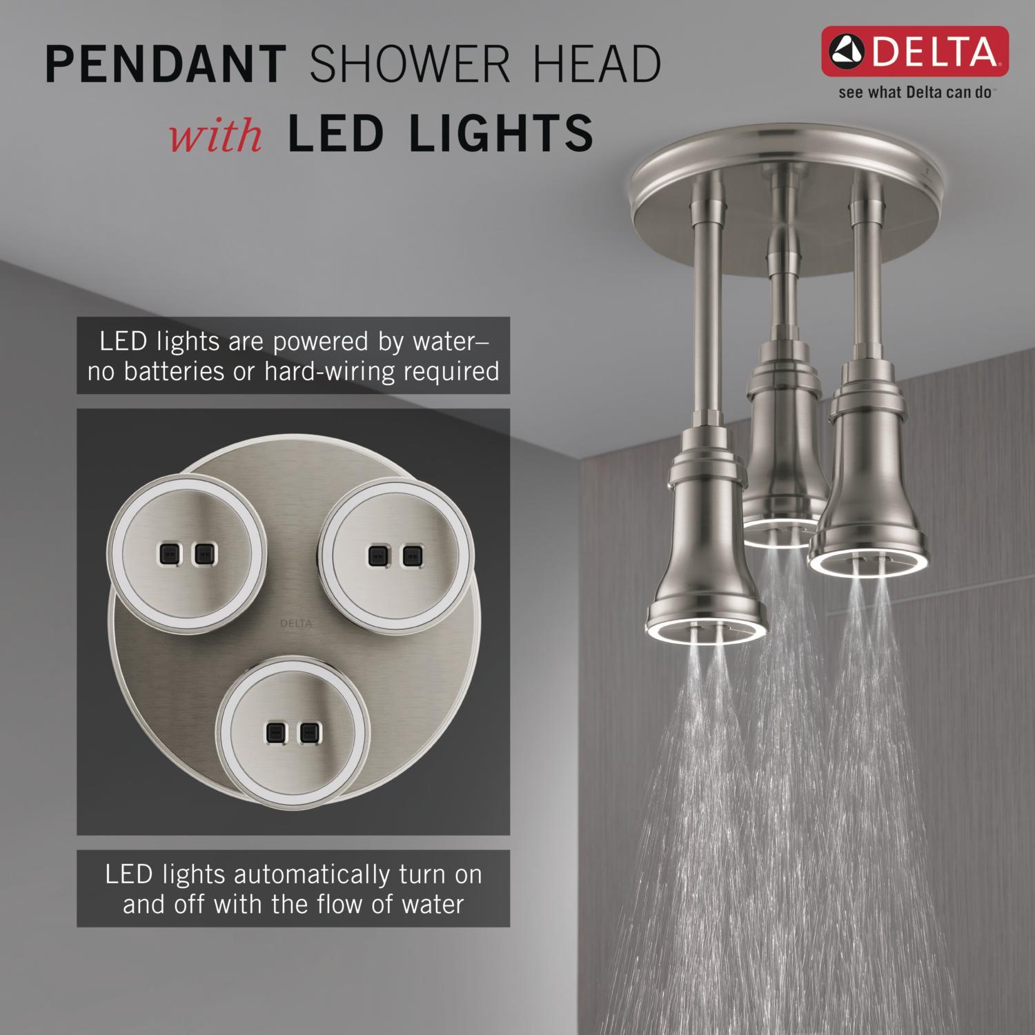 Pendant Full Rain Shower Head H2Okinetic®