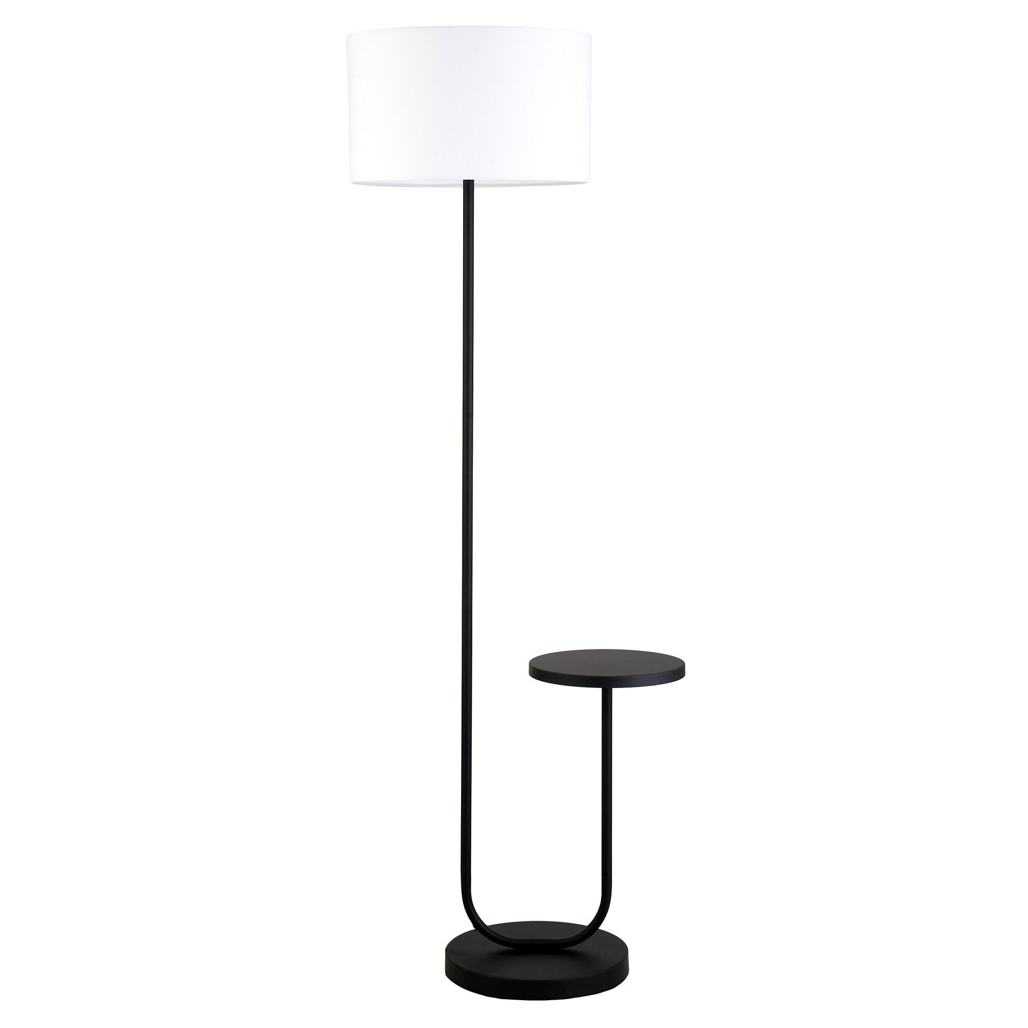 Henn&Hart 65" Black Floor Lamp