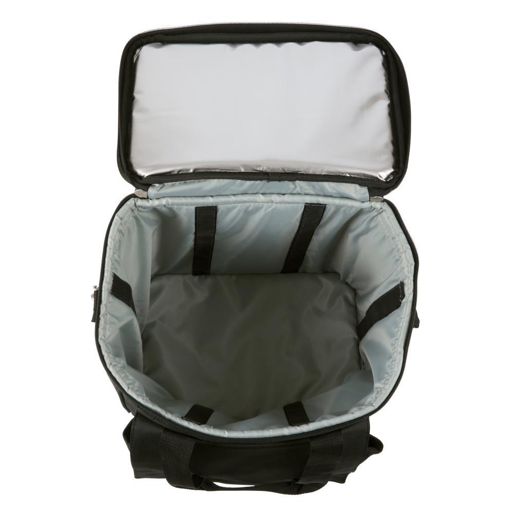 Arlmont & Co. Cellar 6-Bottle Wine Carrier & Cooler Tote with Trolley - Insulated Traveling Portable Wine Bag