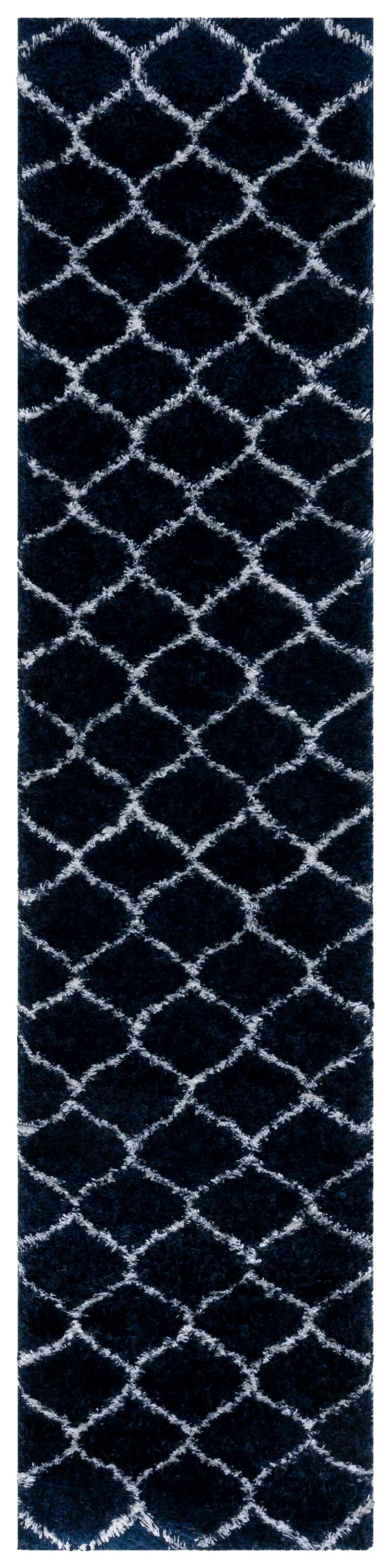 Red Barrel Studio® Tahoe Shag Performance Geometric Rug