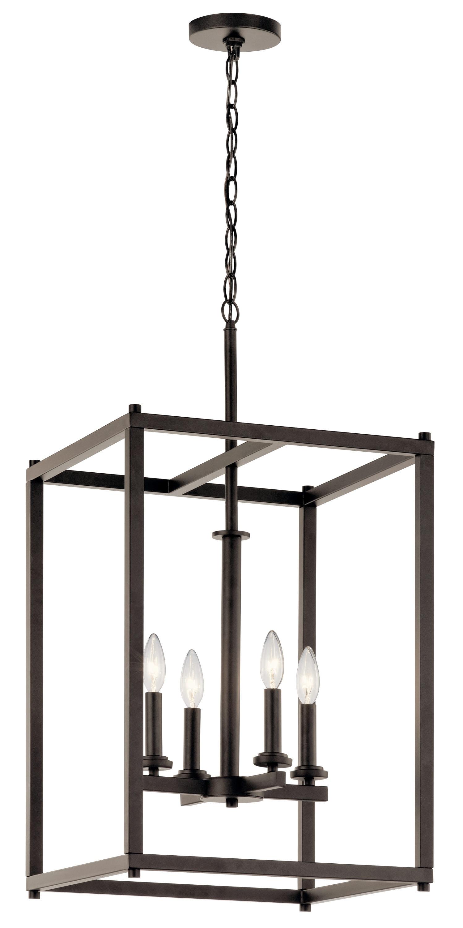 4 - Light Square / Rectangle Chandelier