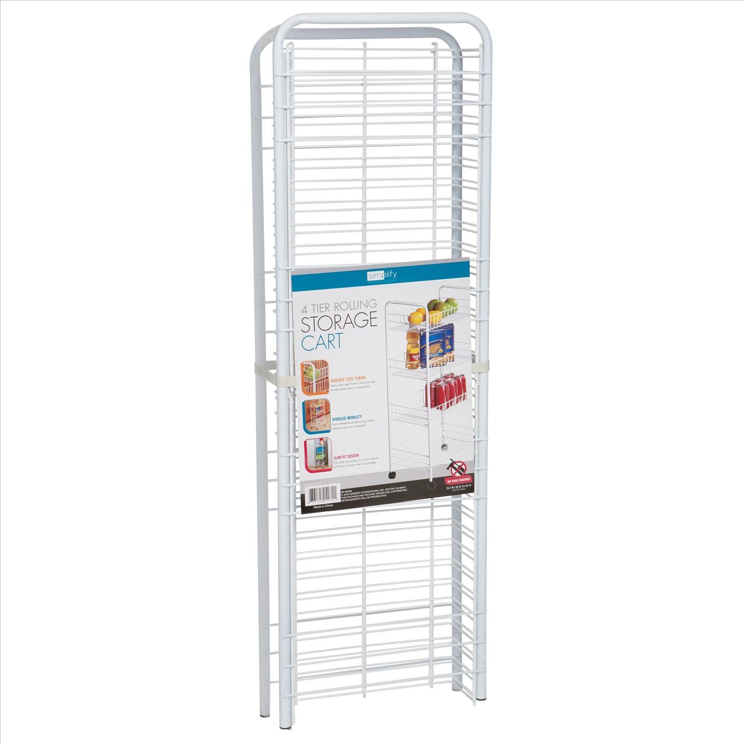 Simplify Gould 32.25'' H x 22'' W Utility Cart with Wheels