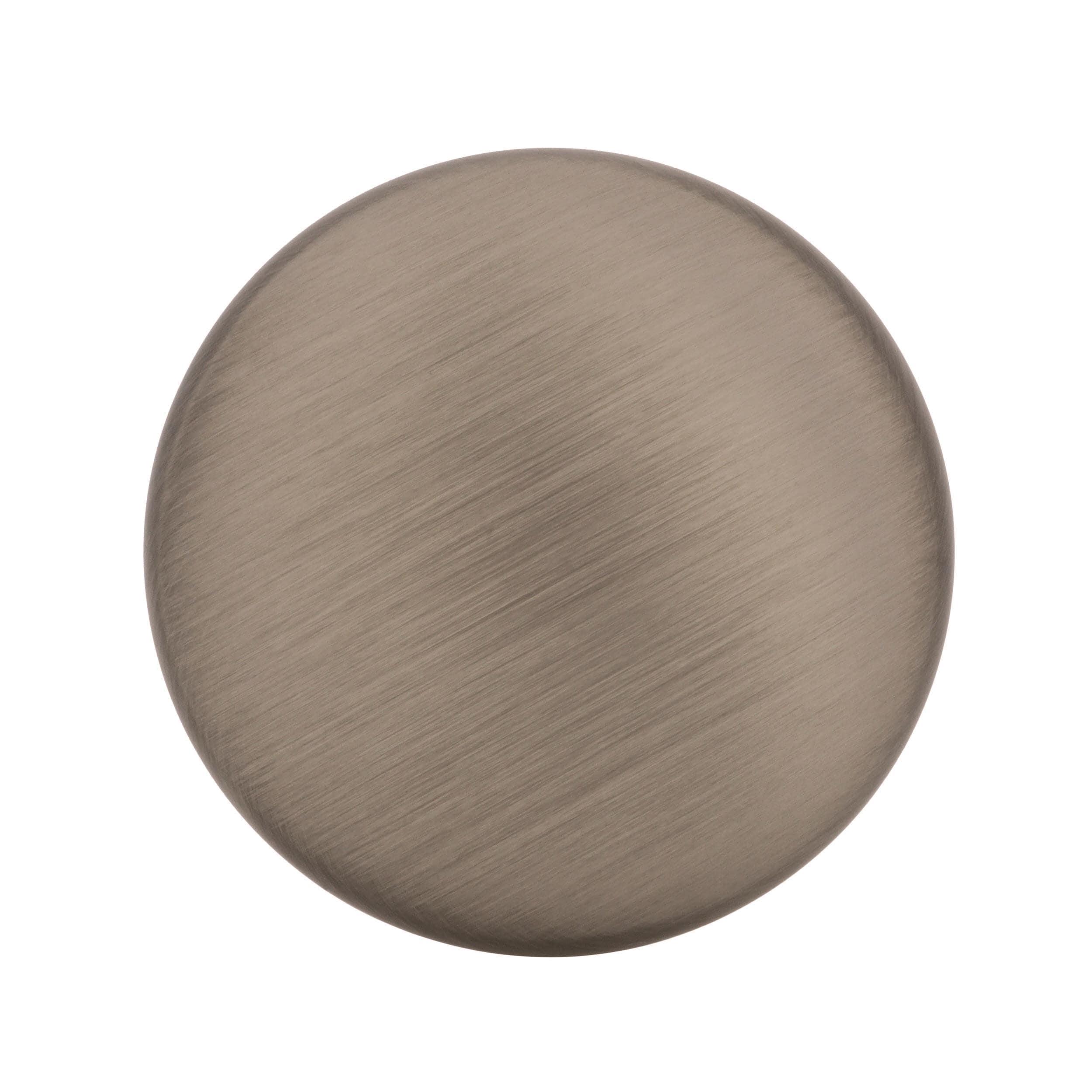 Amerock Edona 1-1/4 inch (32mm) Diameter Antique Silver Cabinet Knob