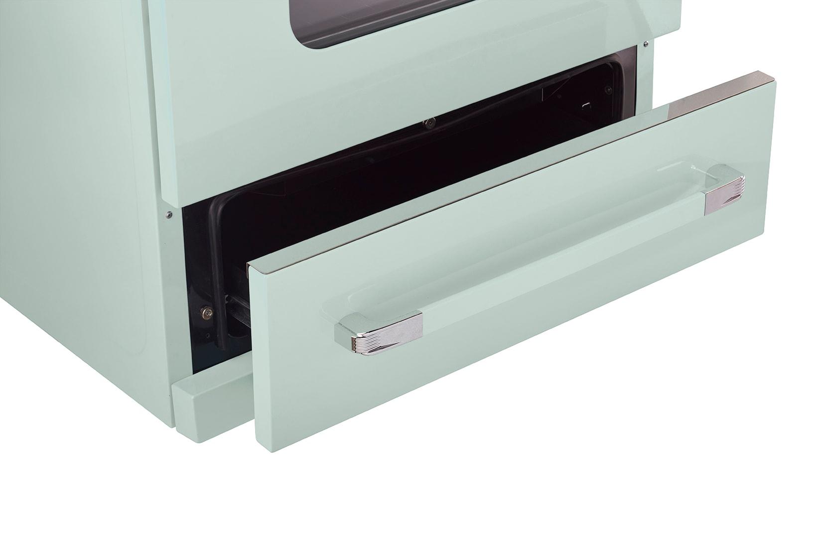 Unique Appliances Classic Retro 30" 4 burner 3.9 cu. ft. Freestanding Gas Range with Convection Oven UGP-30CR LG