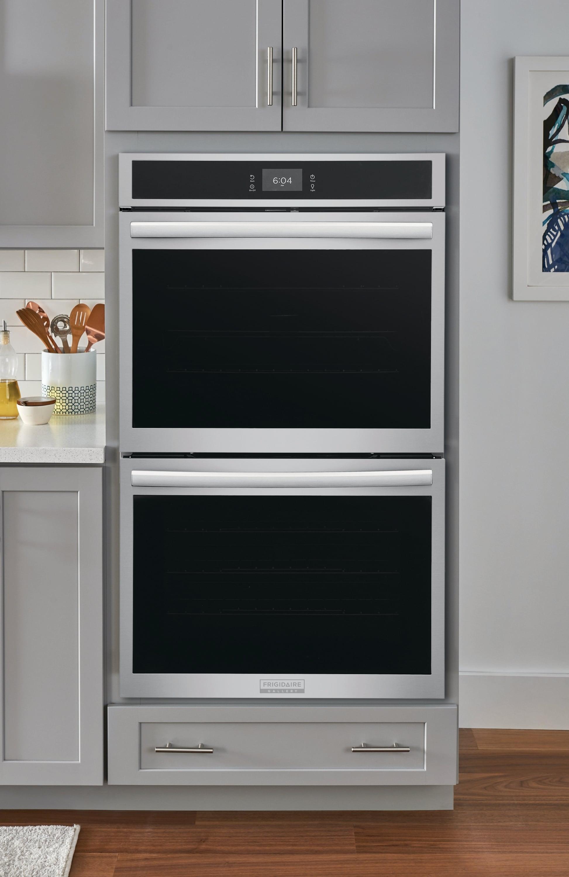 Stainless Steel Double Electric Wall Oven with Convection