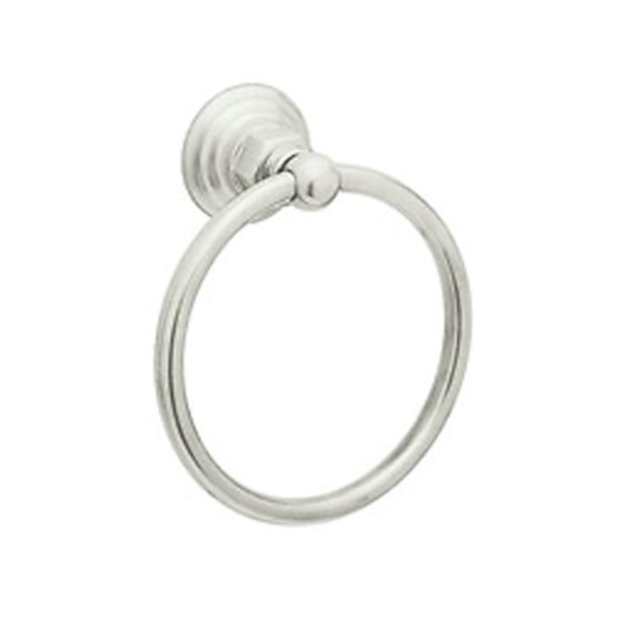 Polished Nickel Traditional Wall Mounted Towel Ring