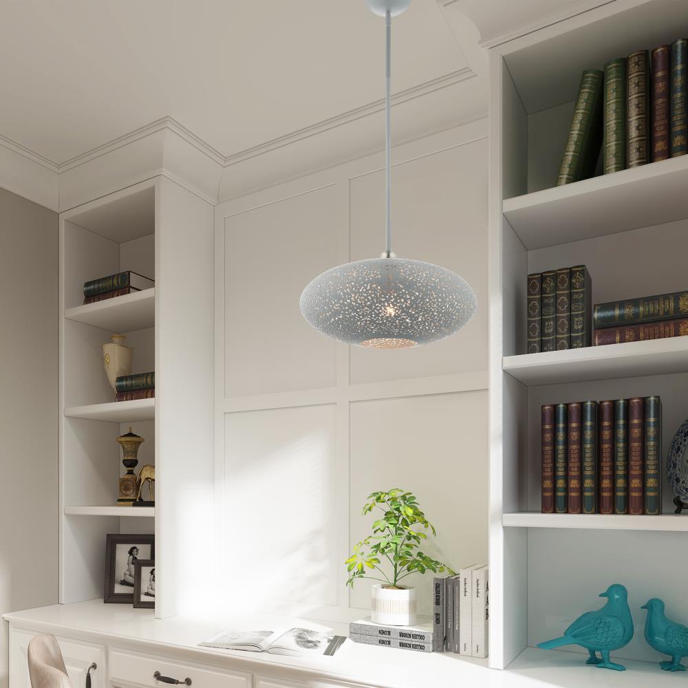 Livex Lighting Charlton 1 - Light Pendant in  Nordic Gray