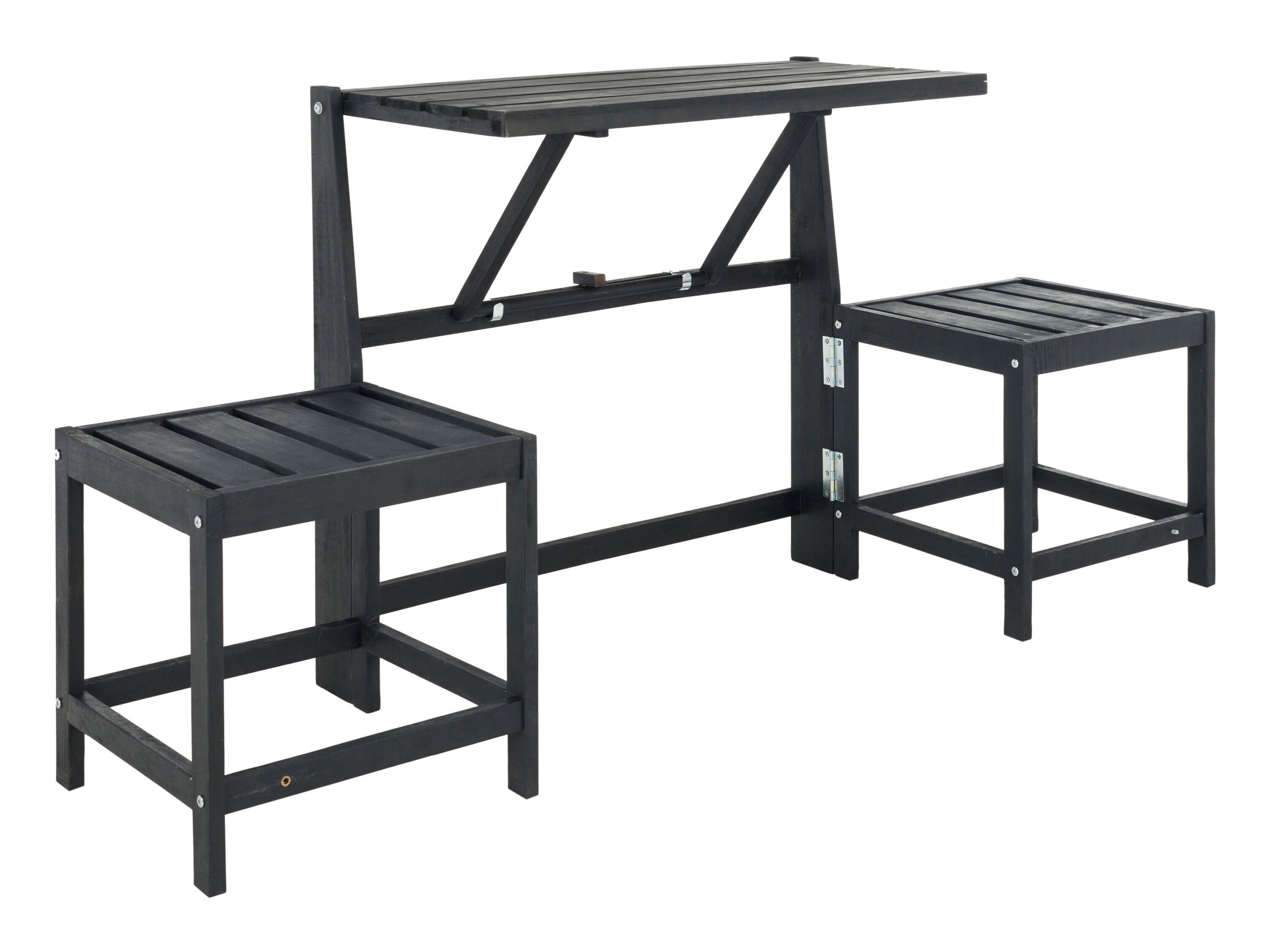 Belamy Transformer Bench - Outdoor - PAT6752 - Dark Slate Gray - Safavieh