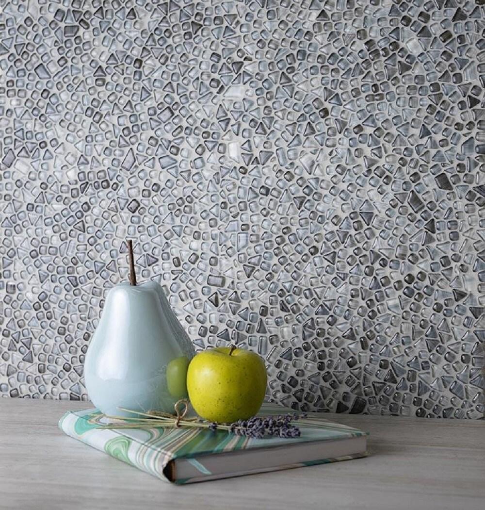 Glass Pebbles Mosaic Wall & Floor Tile