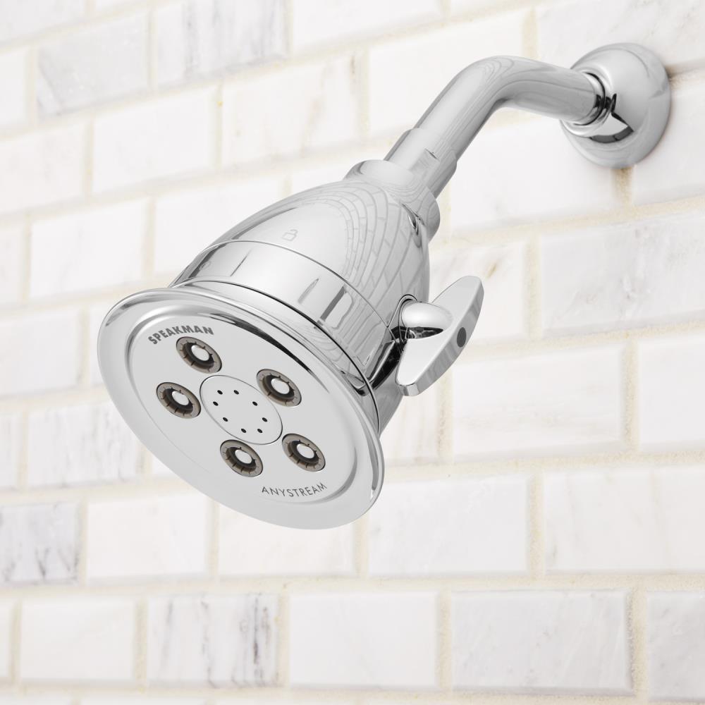 Speakman Hotel Pure Anystream High Pressure Shower Head-1.75 GPM Adjustable Showerhead with Filter, Polished Chrome