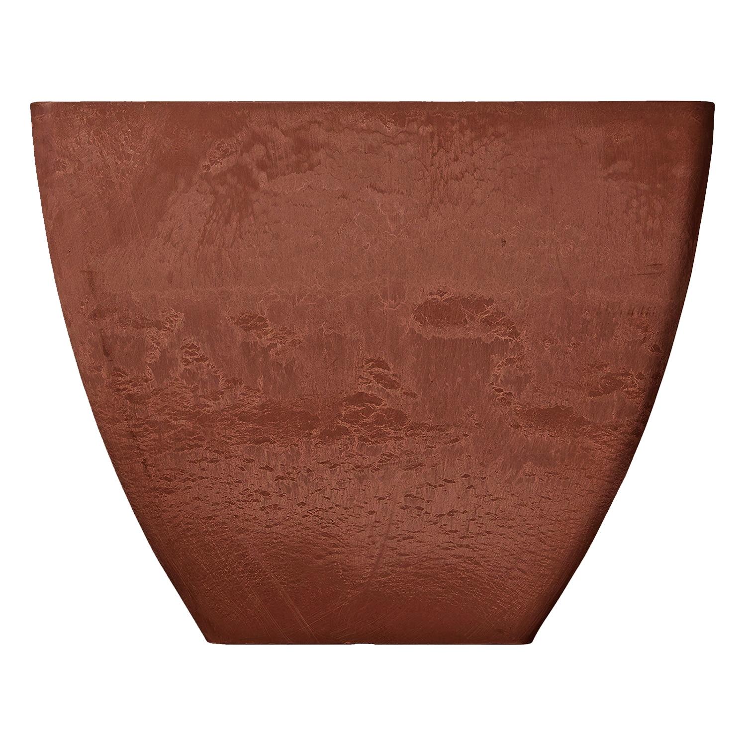 Simplicity Square 16 in. x 16 in. x 13 in. Terra Cotta PSW Pot