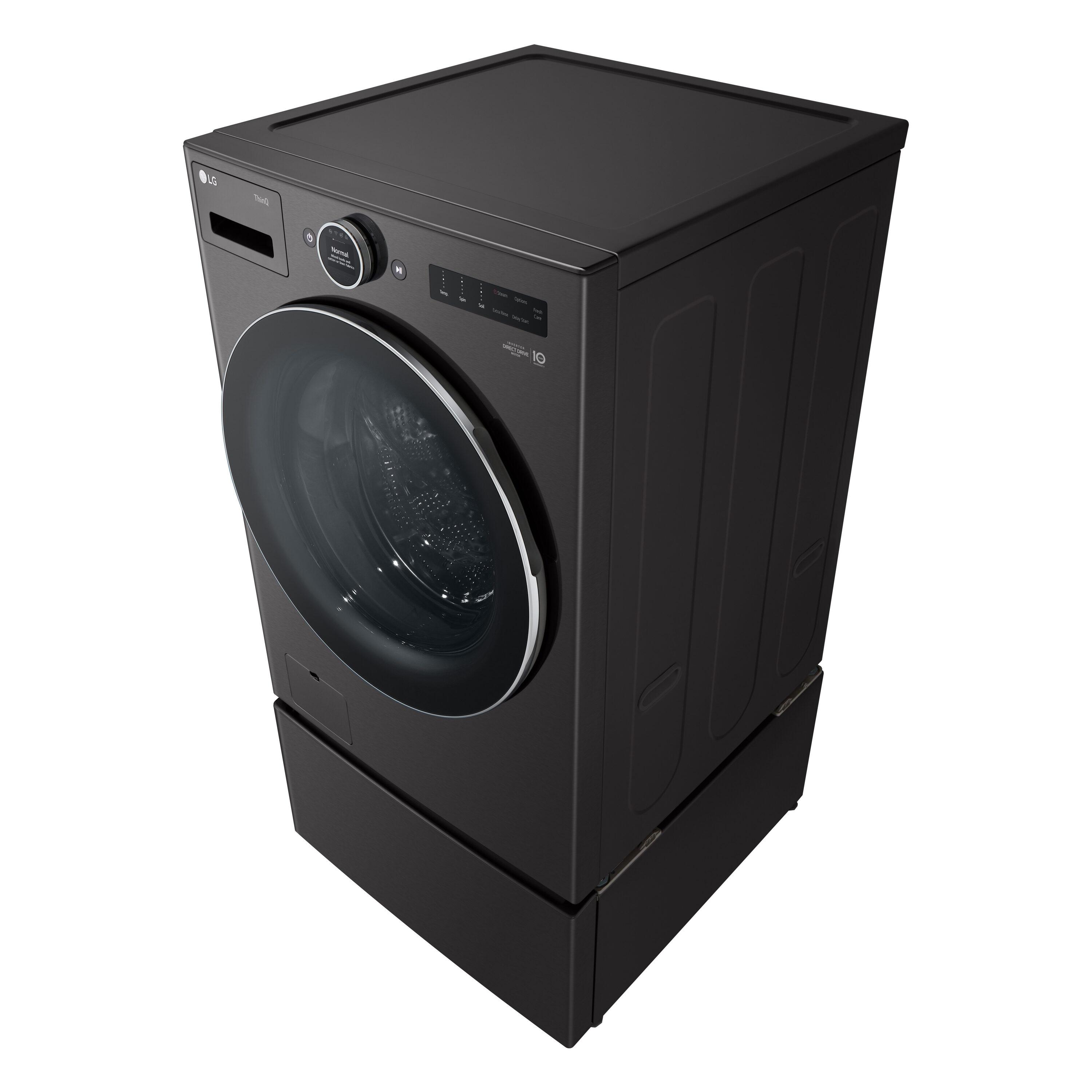 LG 5.0 cu. ft. Mega Capacity Smart Front Load Washer with AI DD 2.0 Built-In Intelligence & TurboWash 360°