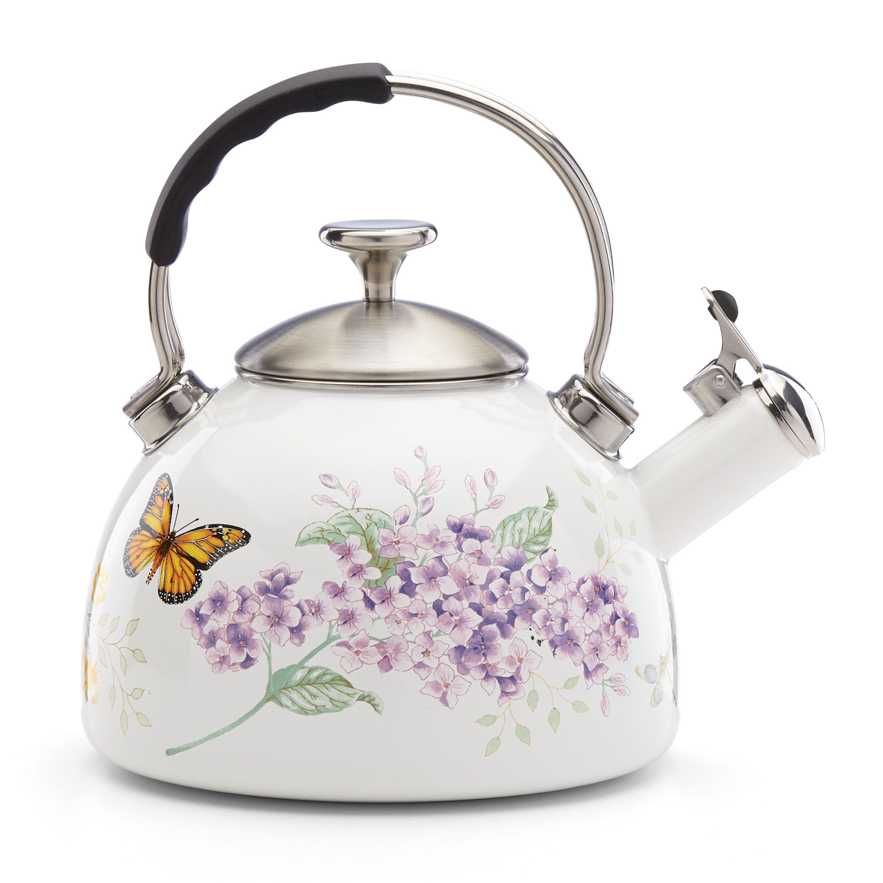 Butterfly Meadow 80 -oz. Stovetop Safe Teapot