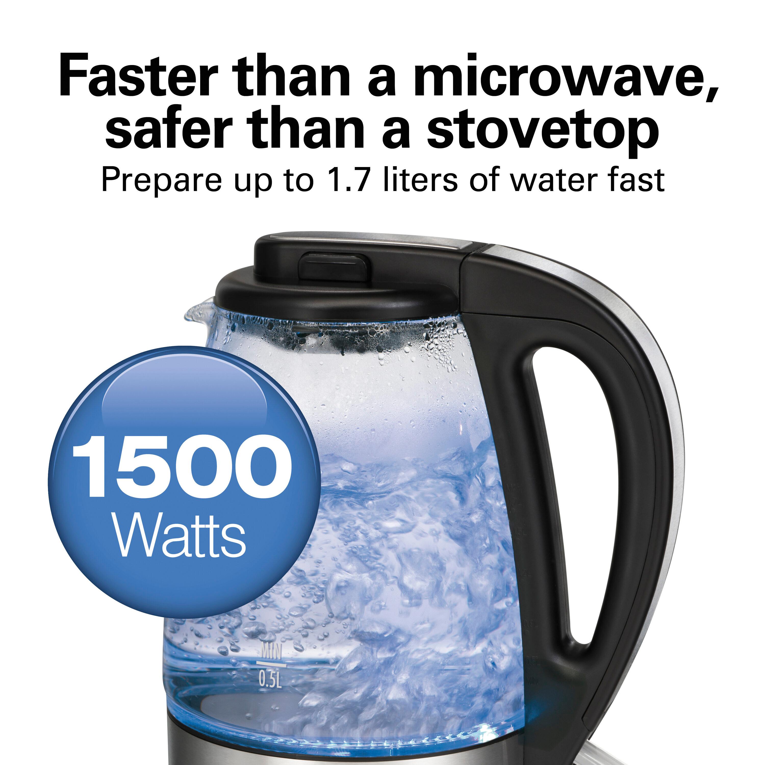 Hamilton Beach Hamilton Beach® Glass Kettle 1.7 Liter Capacity