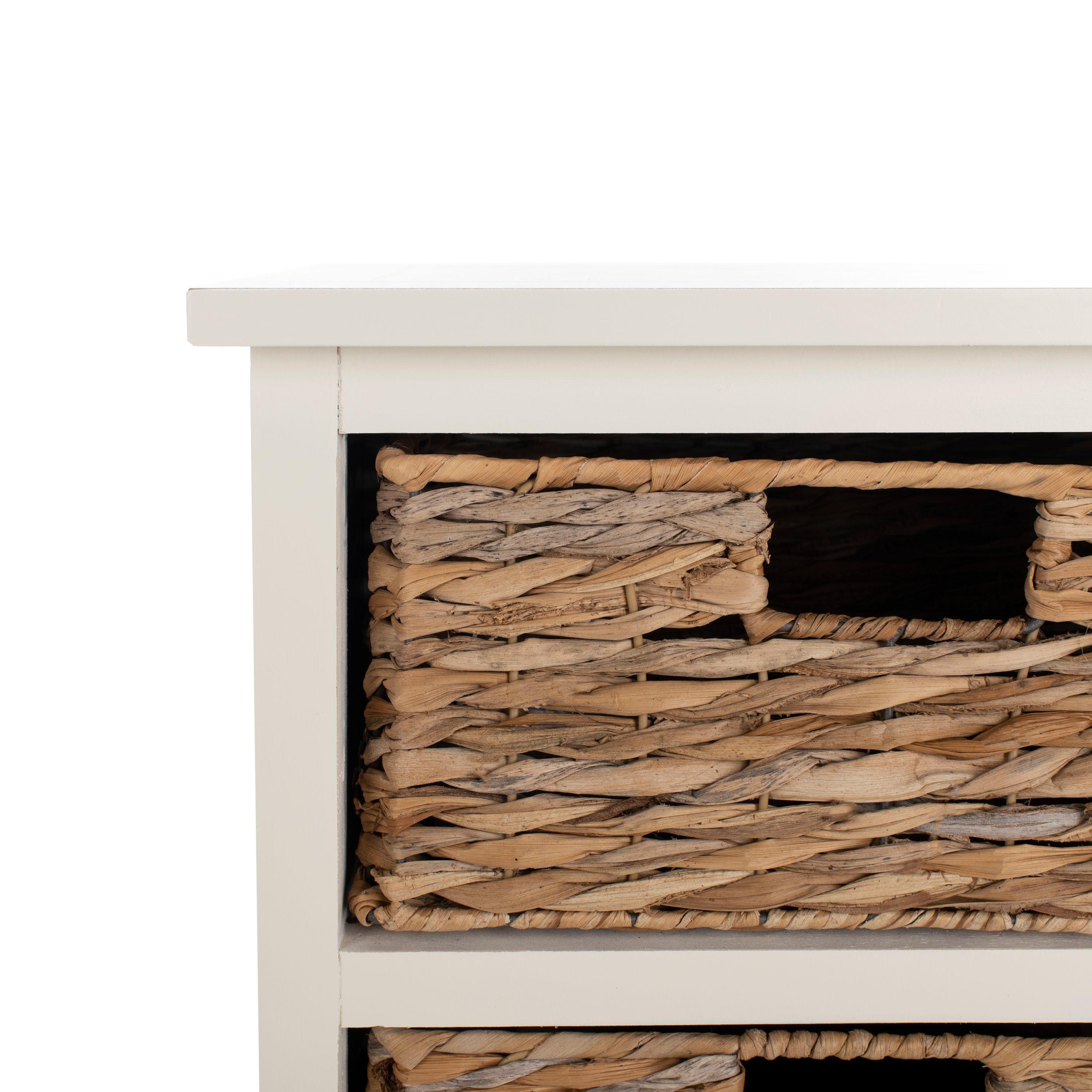 Connery Cabinet - AMH5742 - Vintage White - Safavieh Couture