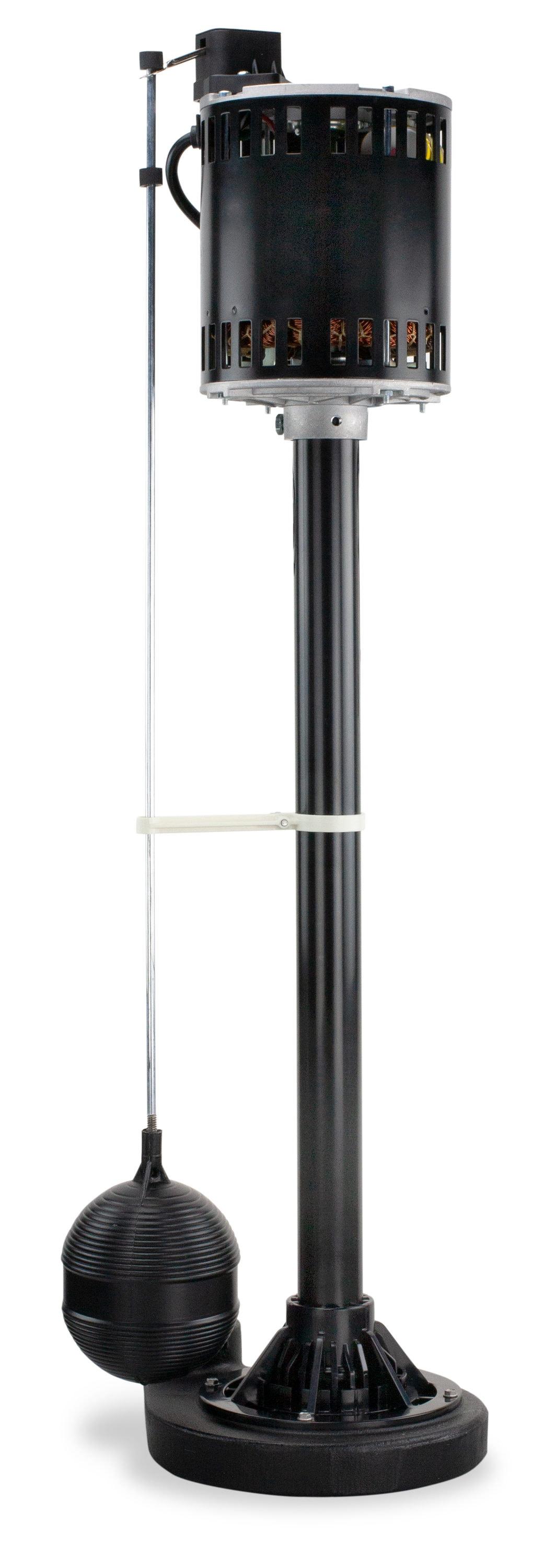 Zoeller 4009949 0.5 HP 3900 GPH Cast Iron Vertical Float Switch AC Bottom Suction Pedestal Sump Pump