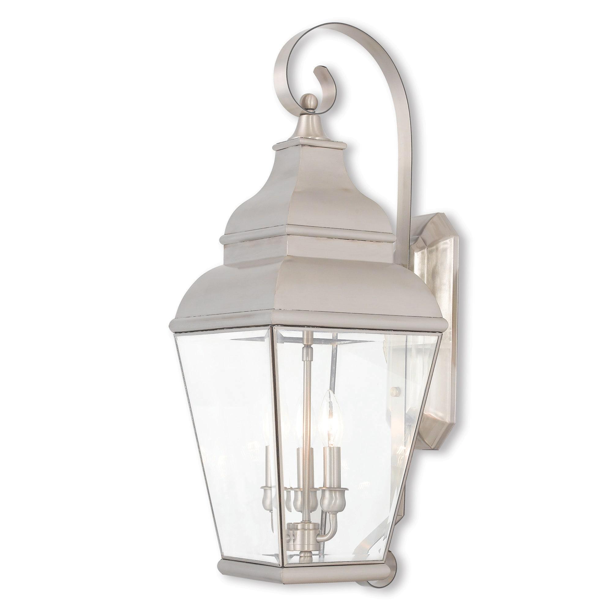 Livex Lighting Exeter 3 - Light Wall Light in  Brushed Nickel