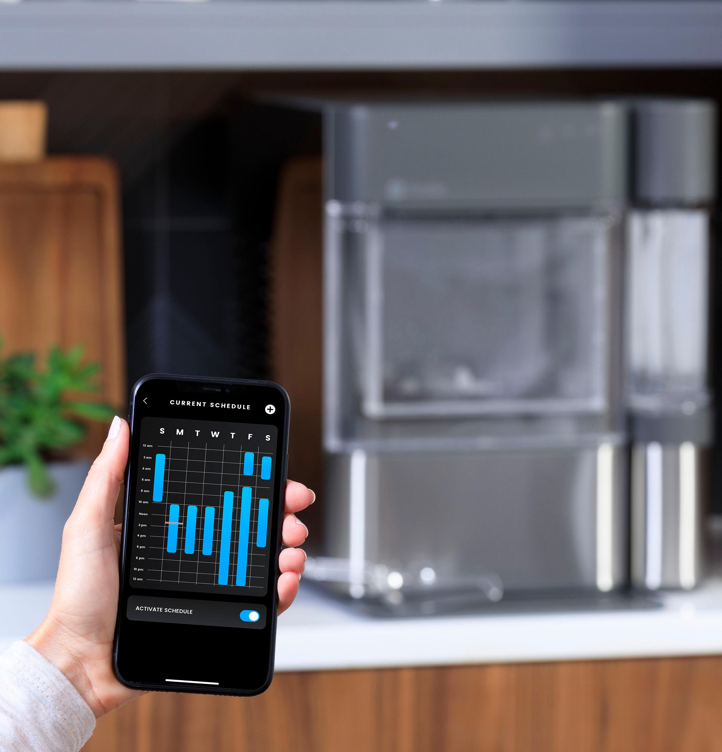 GE Profile Opal 2.0 Ultra Nugget Ice Maker in Stainless Steel