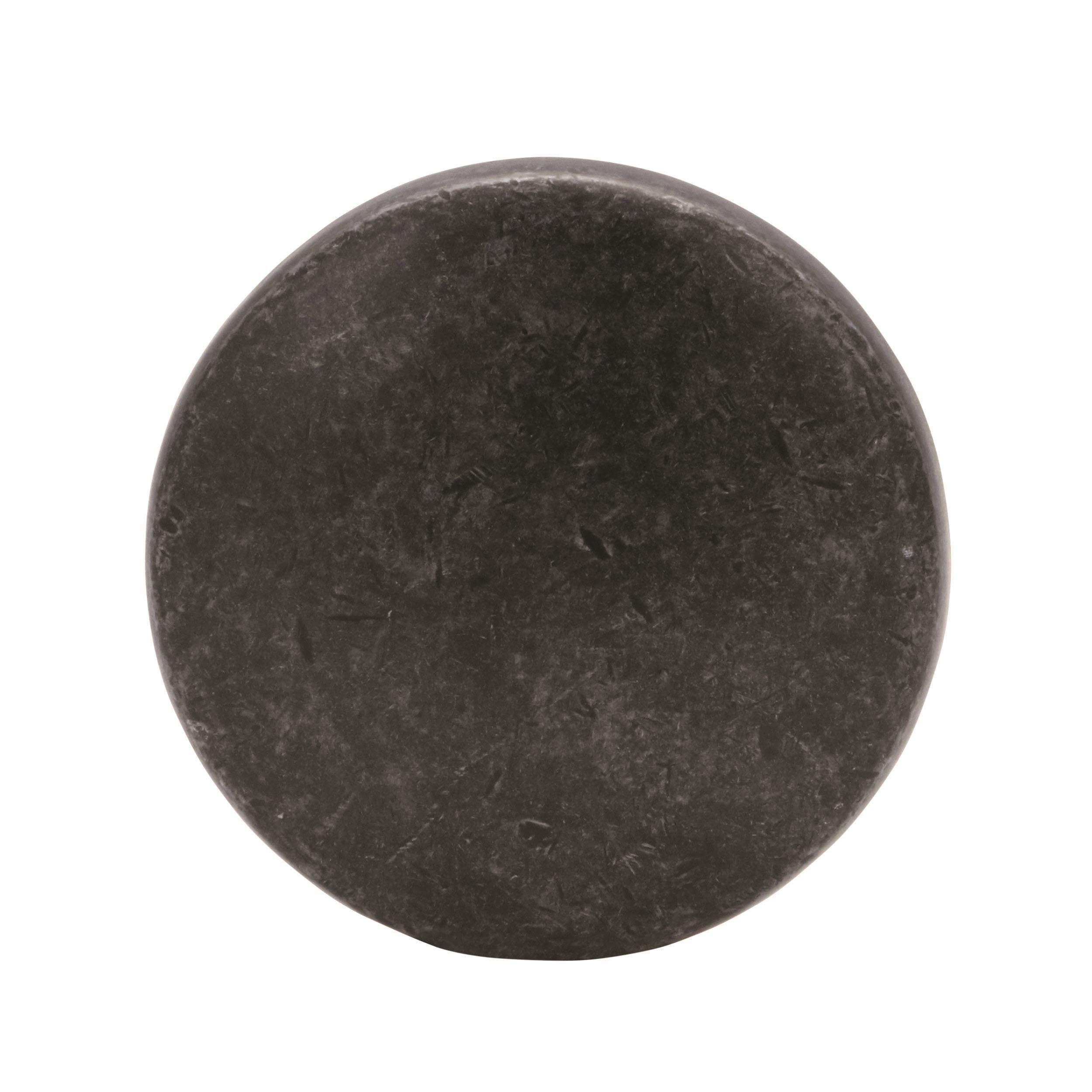 Wrought Iron Round Cabinet Knob with Mounting Hardware