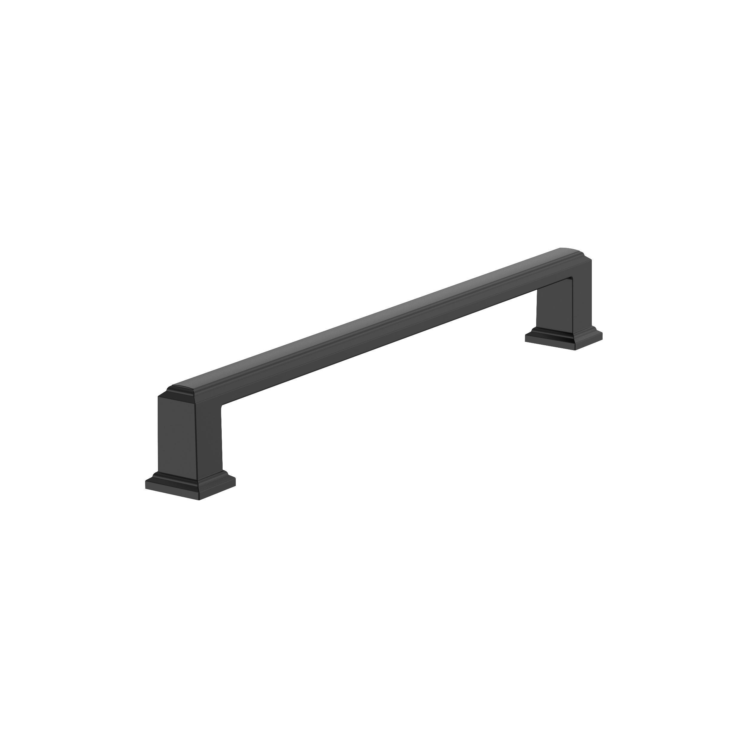 Amerock Appoint 12 inch (305mm) Center-to-Center Matte Black Appliance Pull