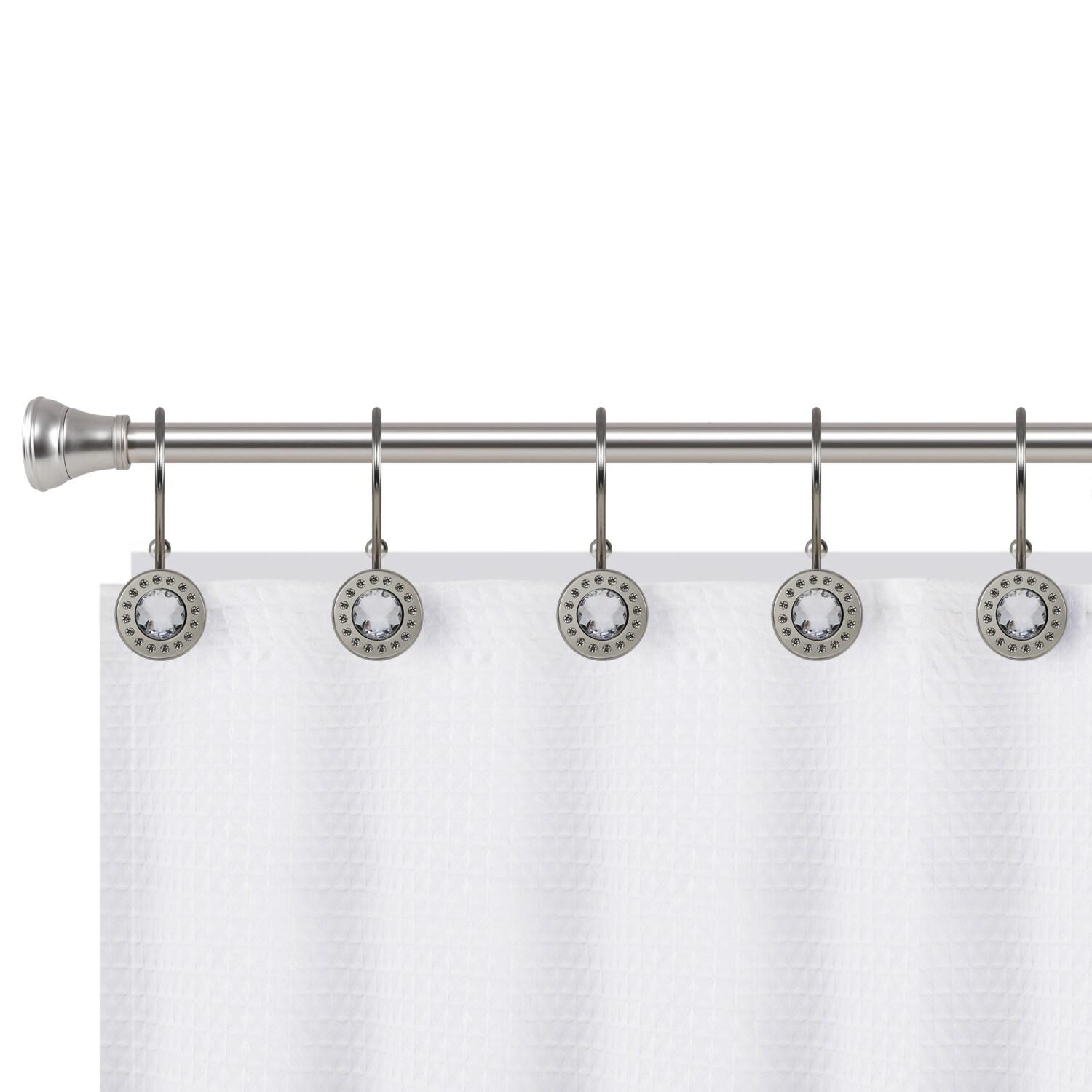Utopia Alley Zinc Shower Curtain Hook (Set of 12)
