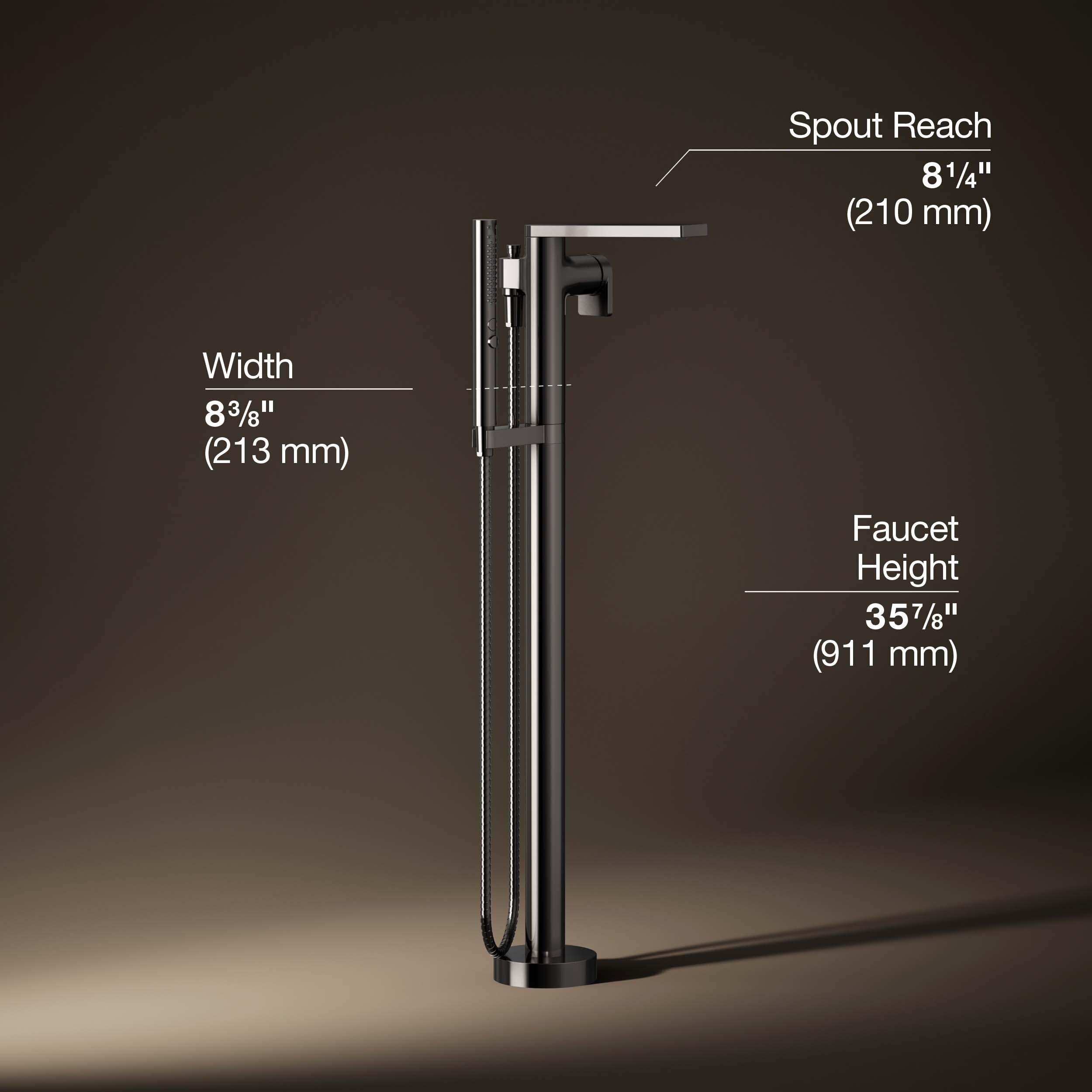 Composed Freestanding Bath Faucet