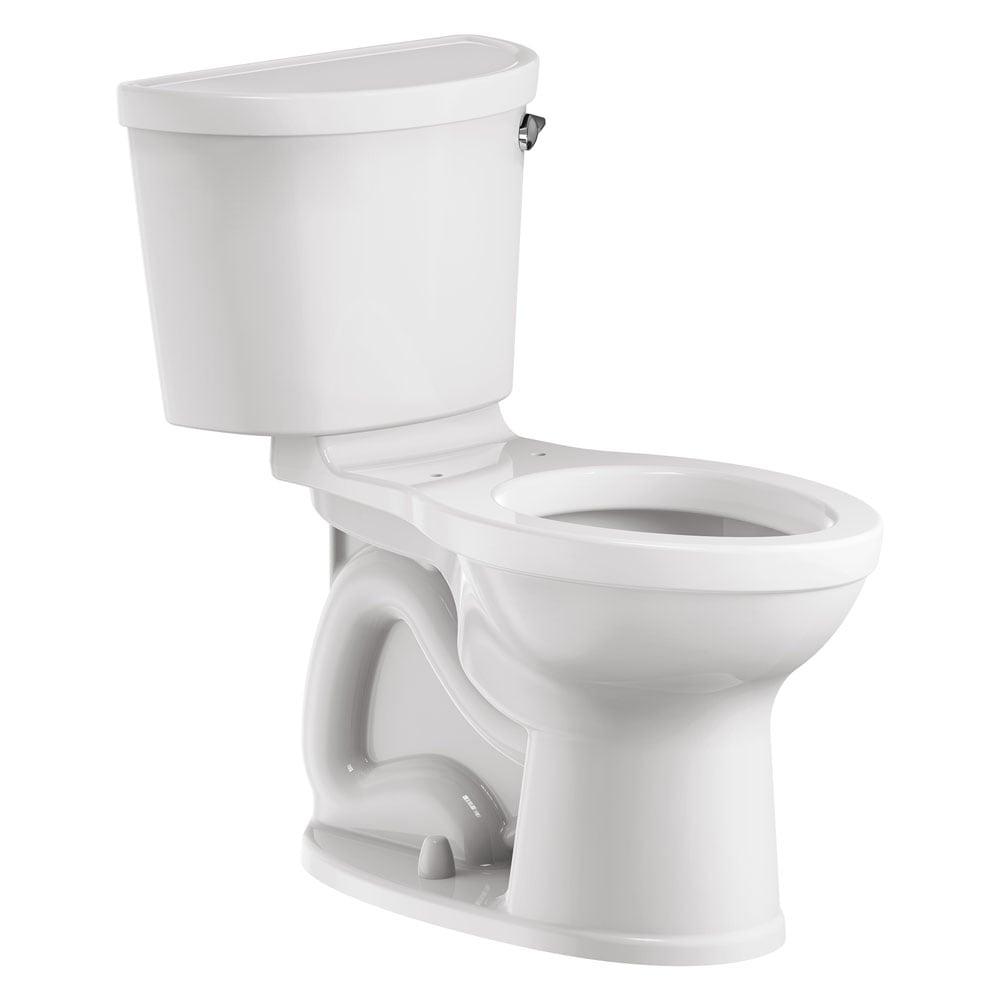 White Elongated Two-Piece High Efficiency Toilet