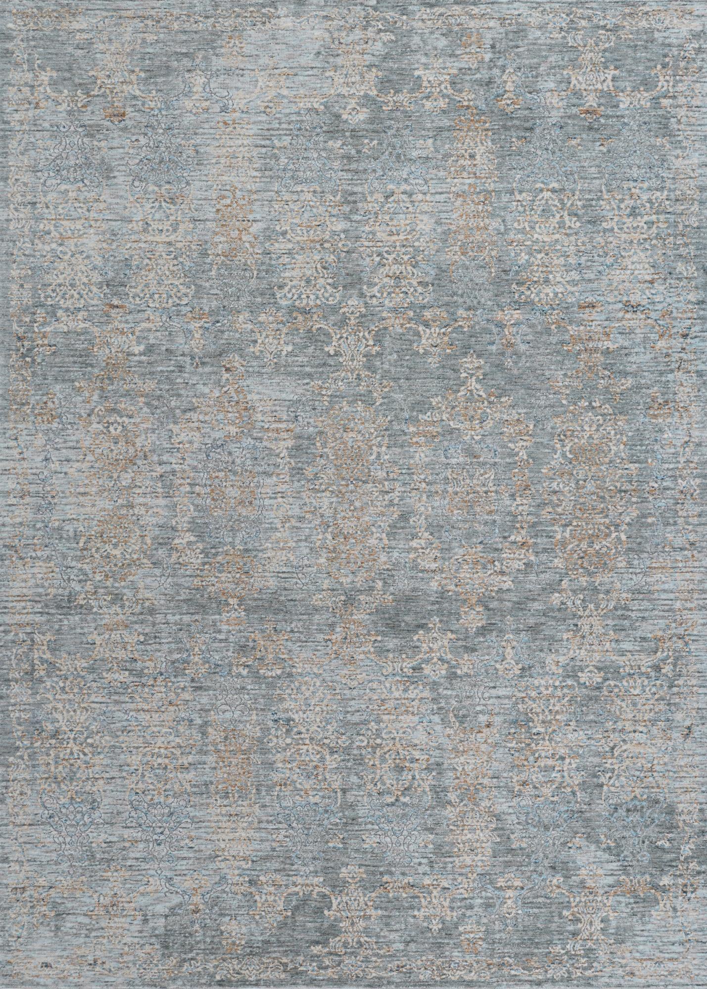 Couristan Couture Renaissance Area Rug, 5'3" x 7'6", Pewter-Mode Beige