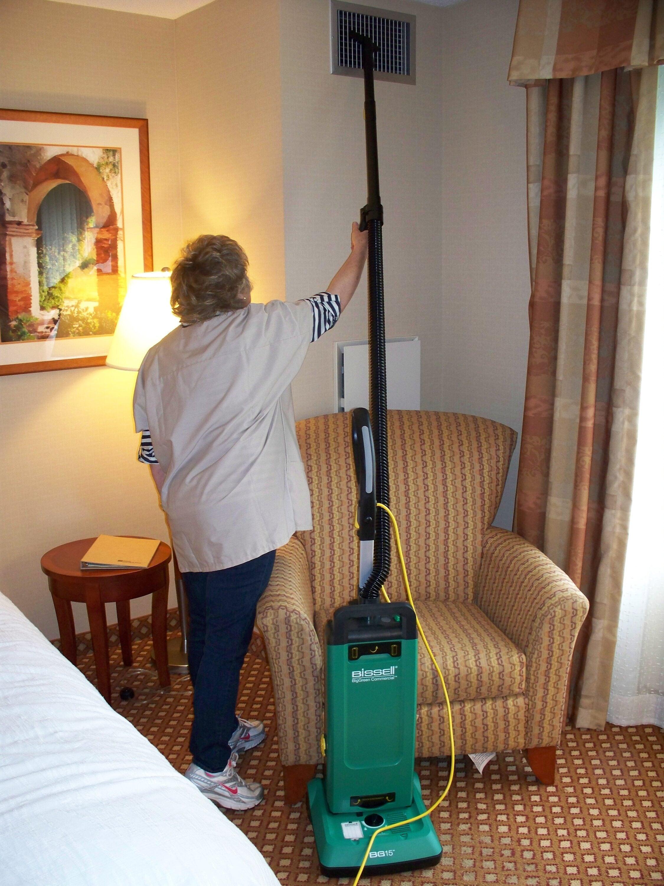 Bissell Commercial Upright Vacuum,105 cfm,12" CleaningPath BGUPRO12T