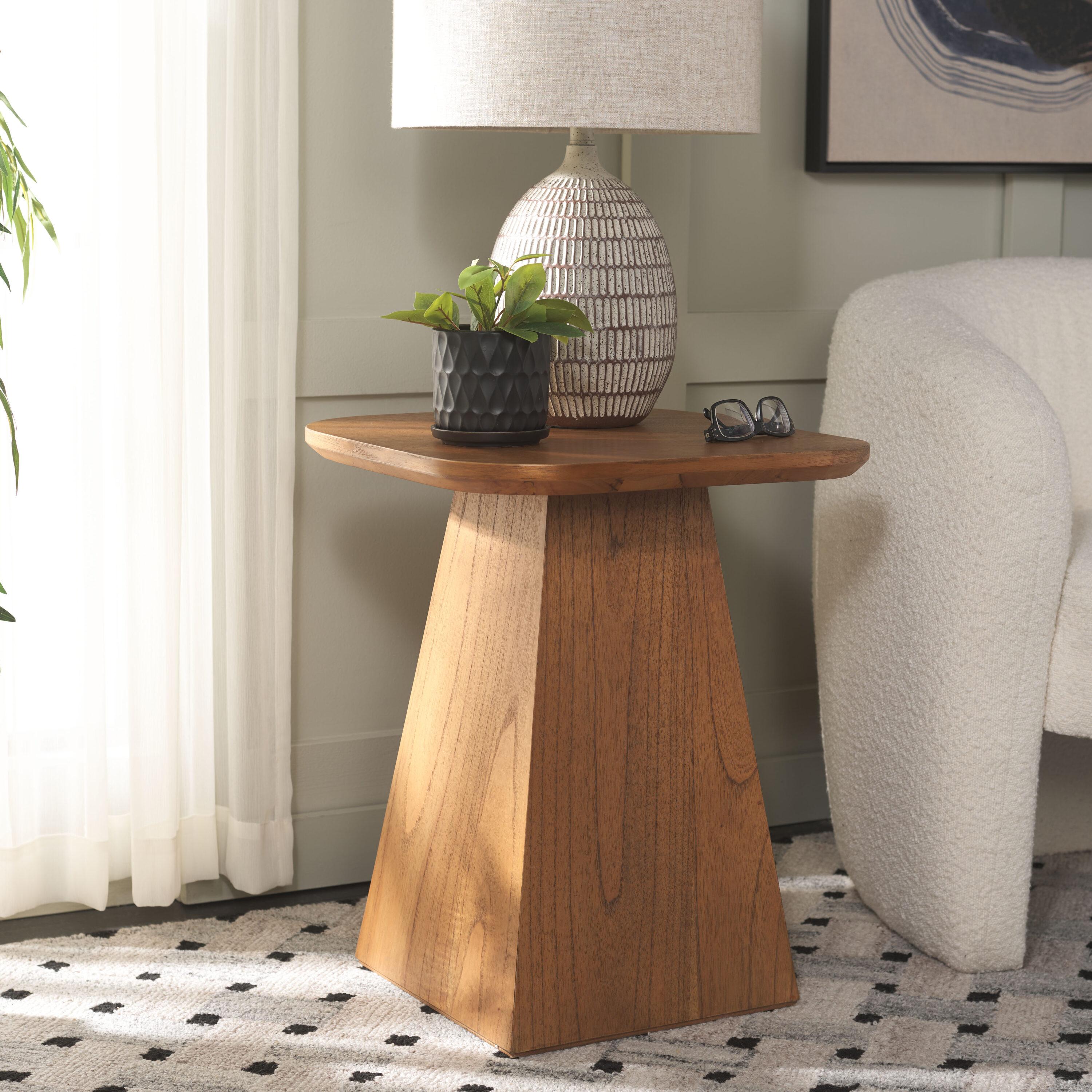 Jean Accent Table - Brown - Safavieh