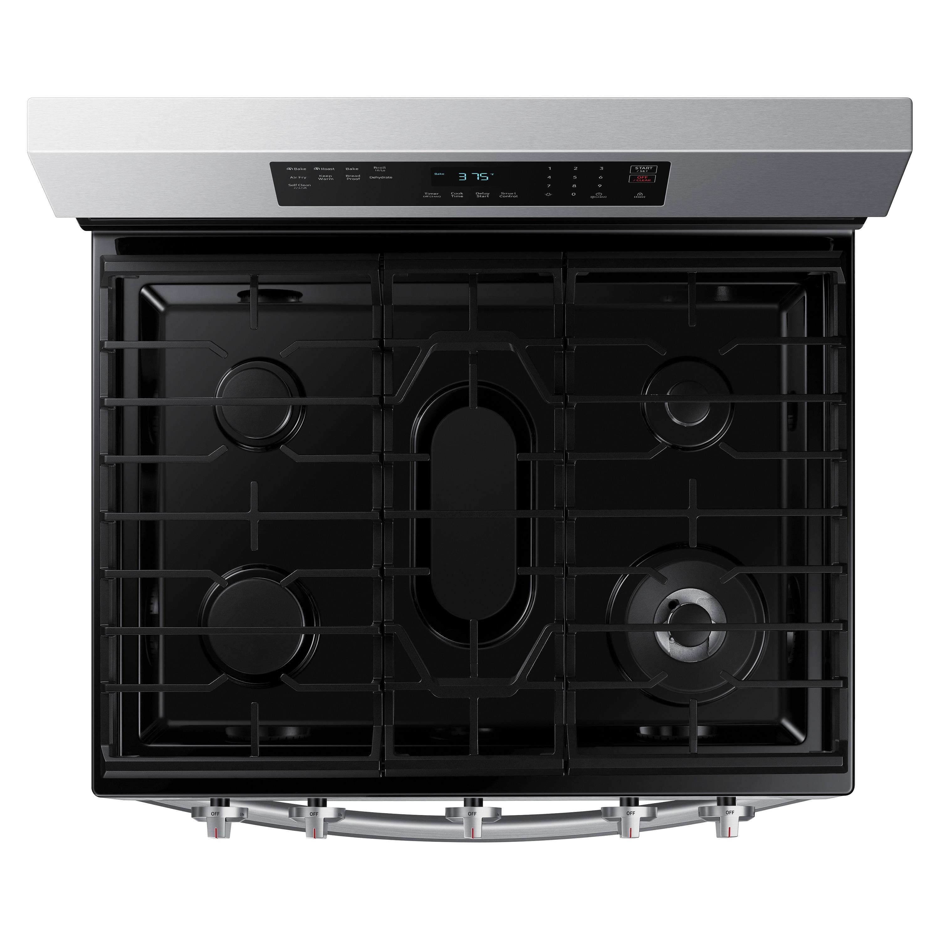 6.0 cu. ft. Smart Freestanding Gas Range with Integrated Griddle