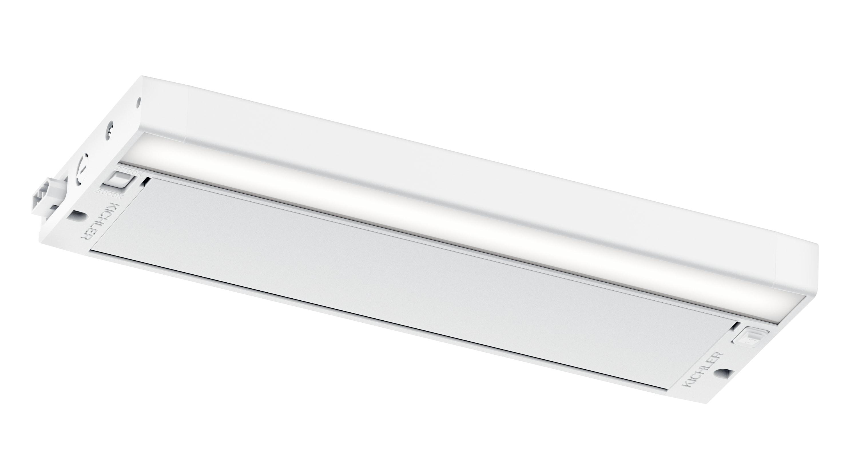 Kichler Lighting 6UCSK12WHT 6U Series LED 12'' Under Cabinet Light Bar