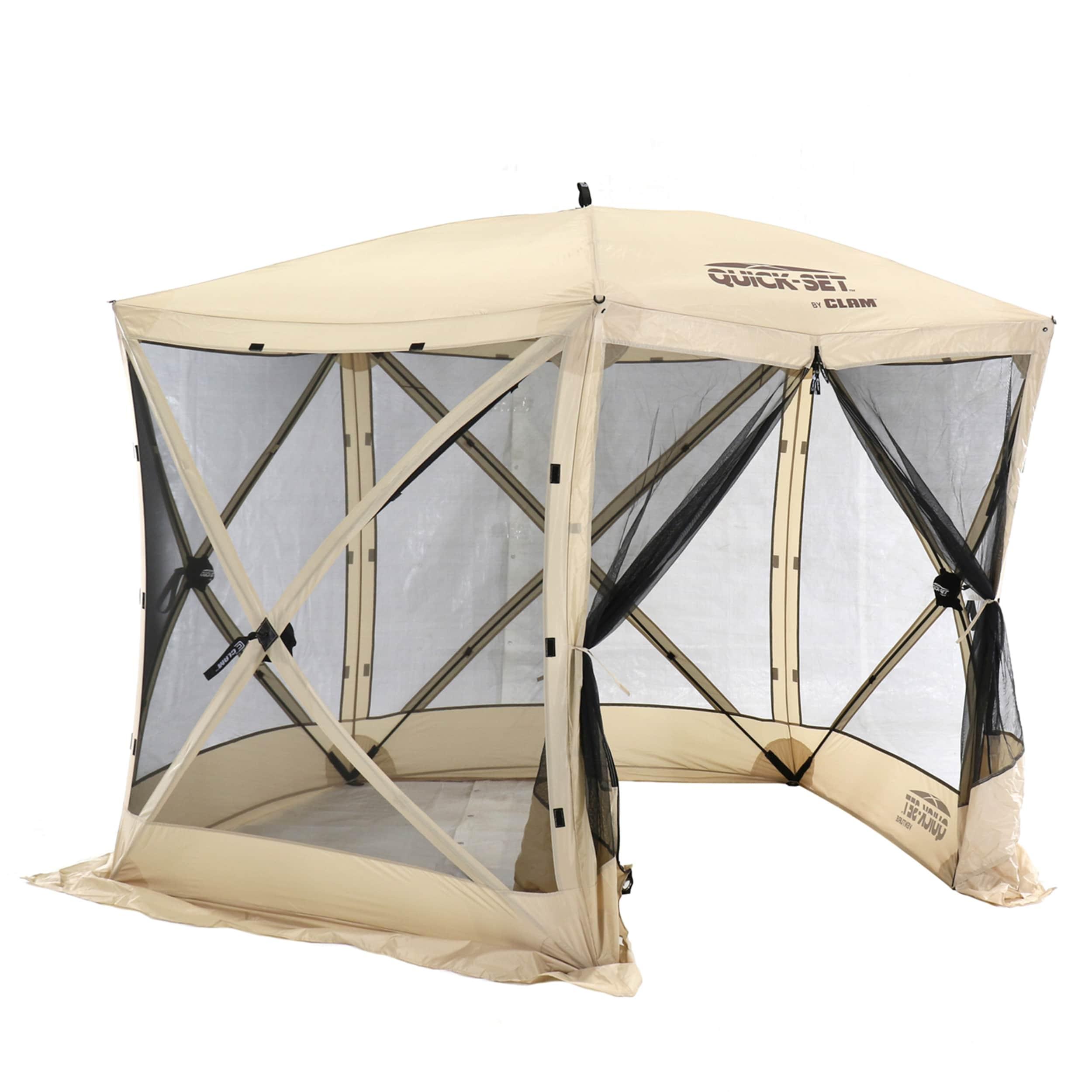 Clam CLAM Quick-Set Portable Outdoor Camping Canopy Shelter