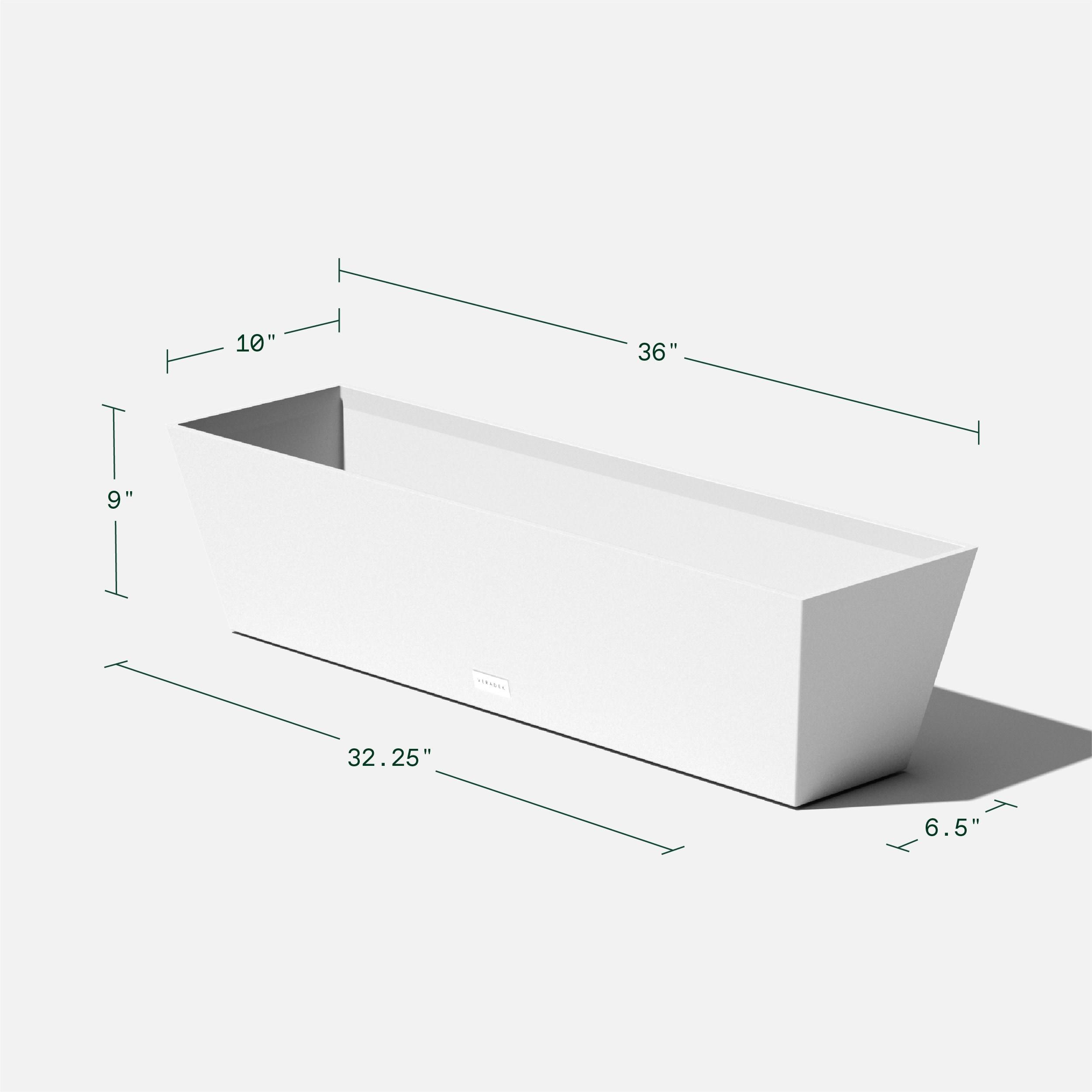 Pure Series Window Box Planter