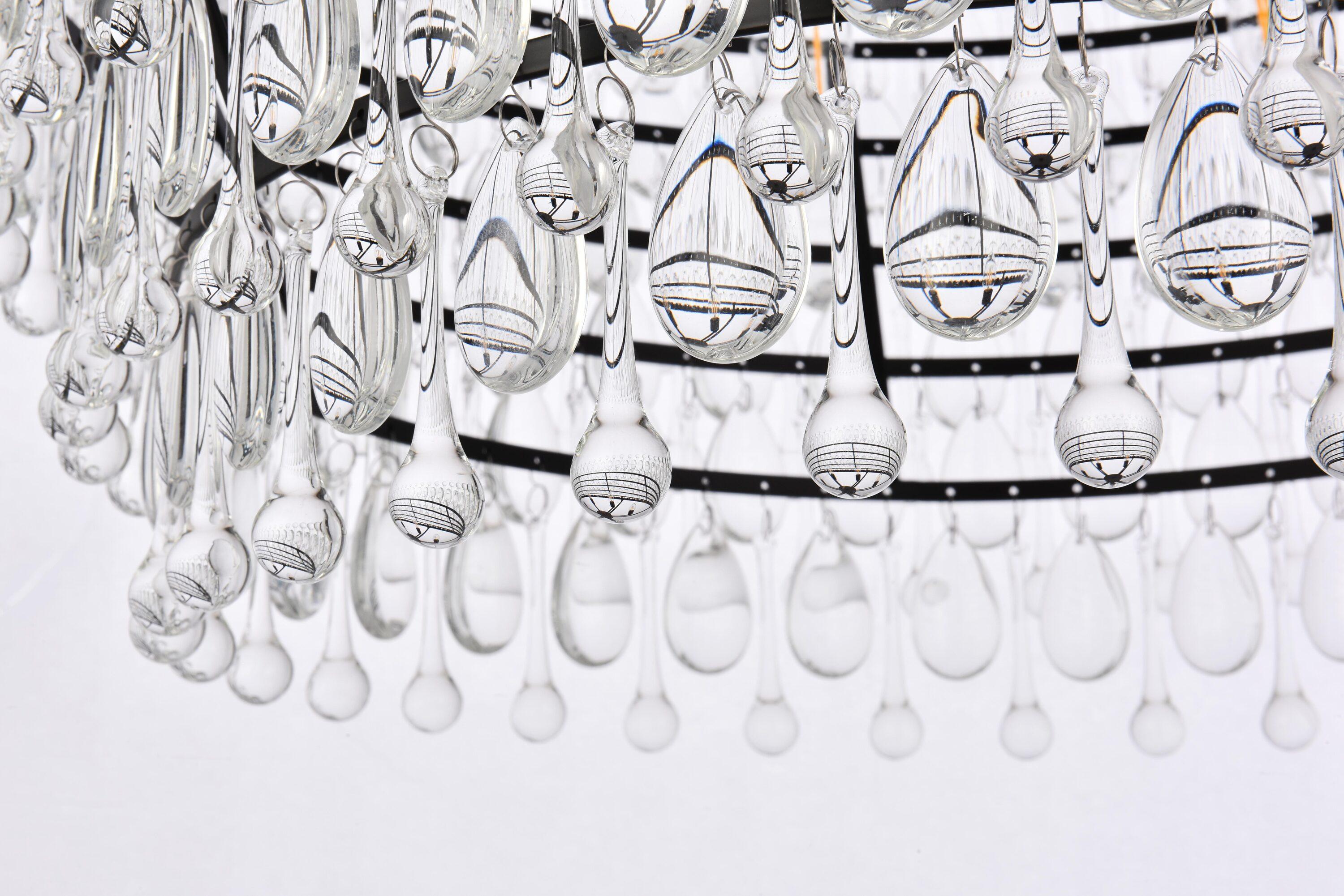 Beno 6 - Light Dimmable Tiered Chandelier