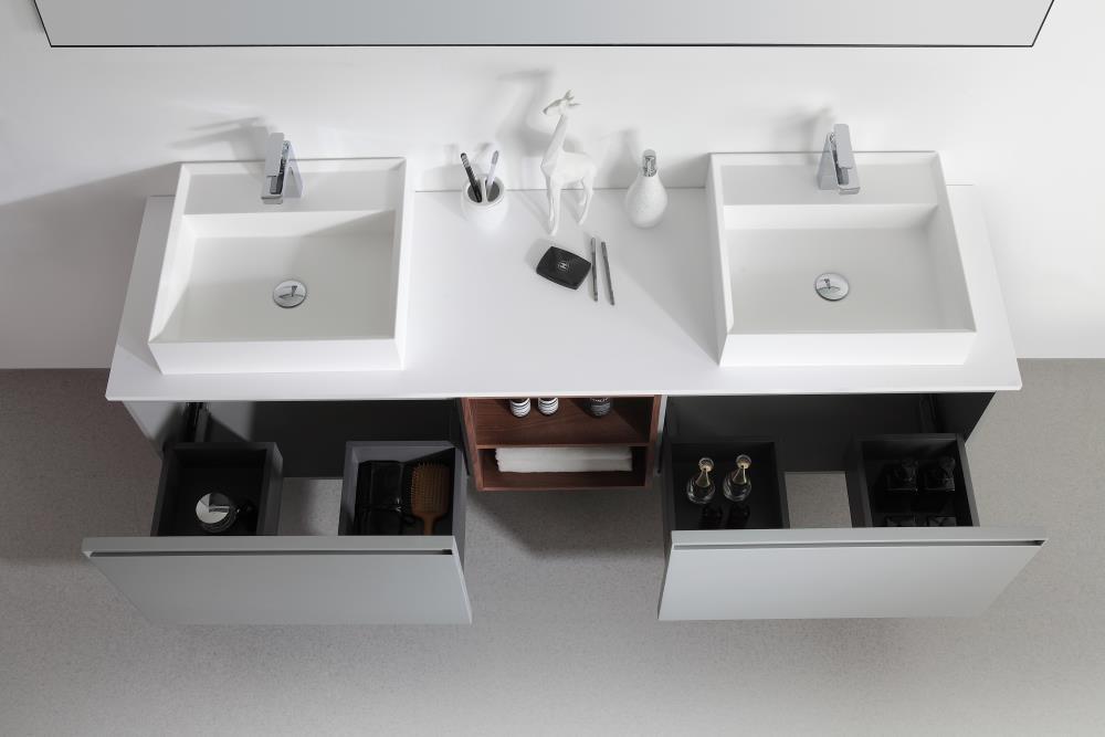 Shelley 72.05'' Double Bathroom Vanity