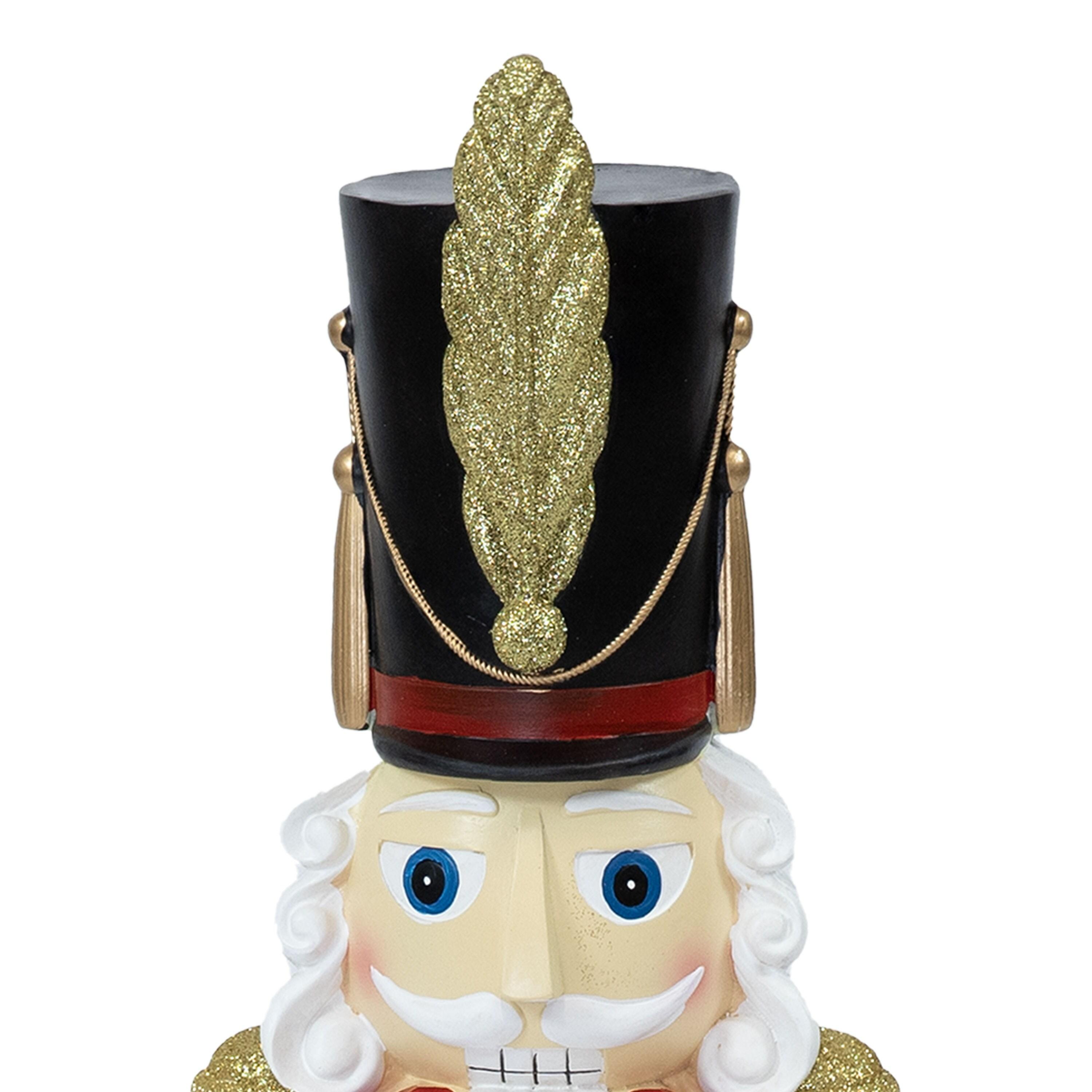 The Holiday Aisle® Kristoff the Christmas Nutcracker Soldier - 2 Statues - 29" (Set of 2)