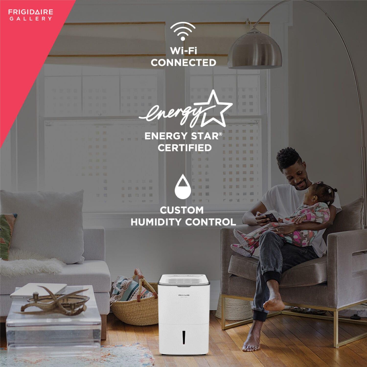 Frigidaire Frigidaire Gallery High Humidity 50 Pint Capacity Dehumidifier with Wi-Fi