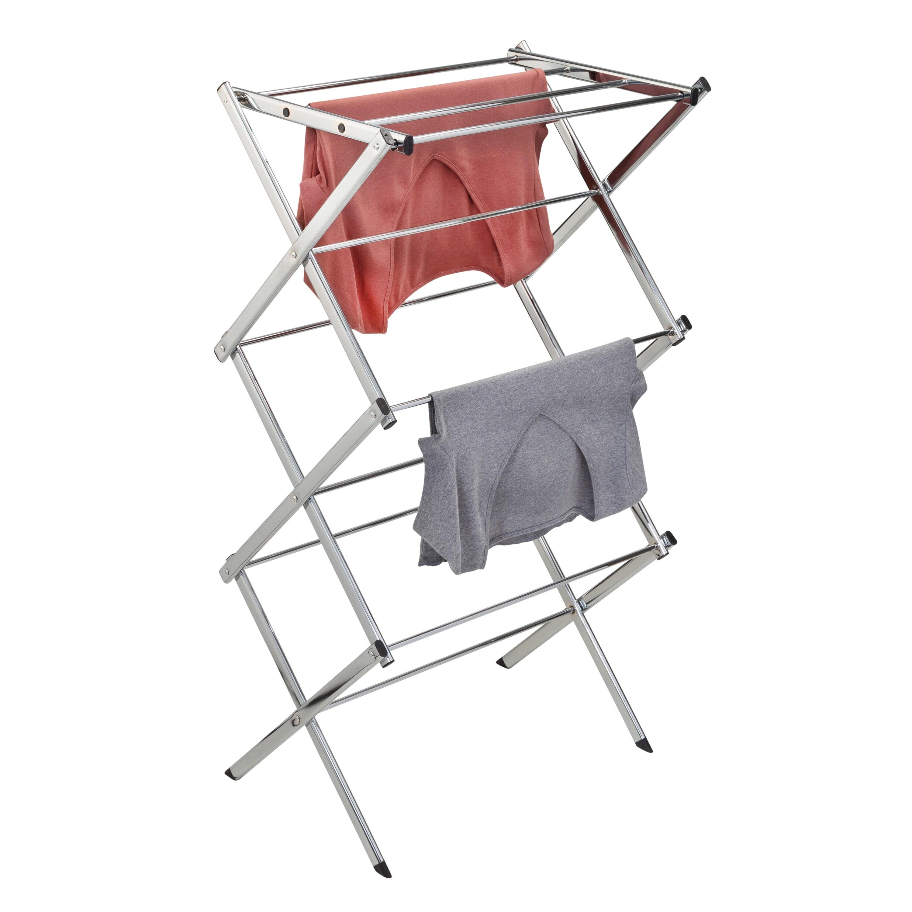 Honey-Can-Do Slim Drying Rack Chrome