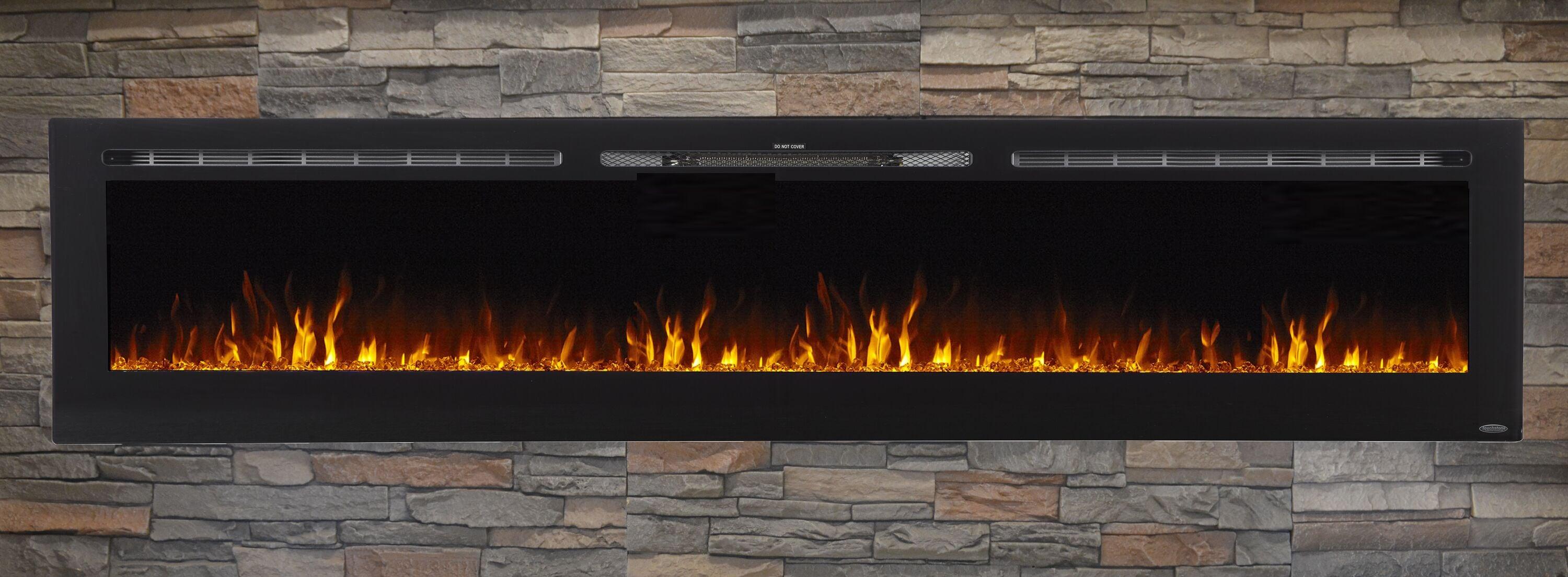 Touchstone The Sideline 100 80032 100" Recessed Electric Fireplace