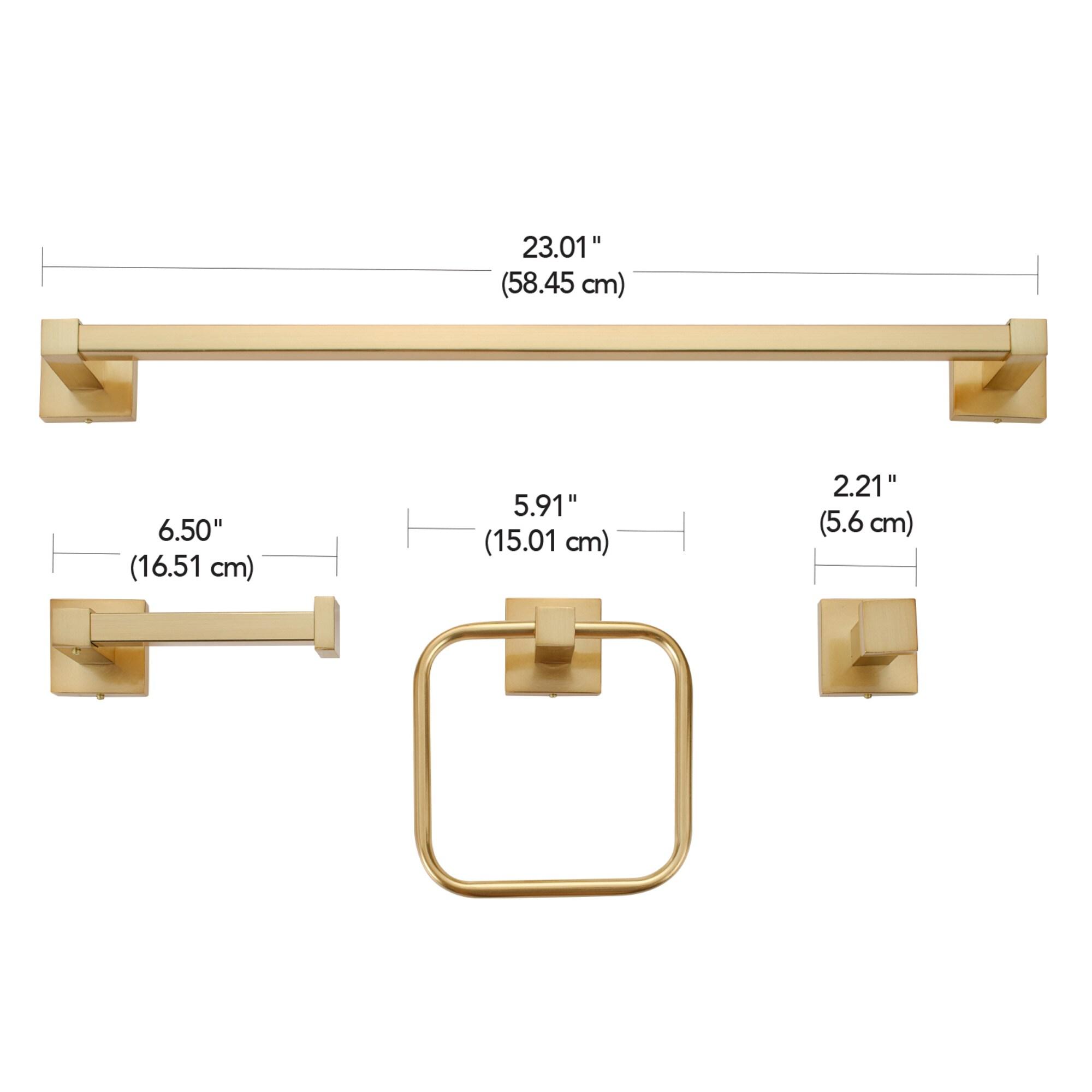 Dakota 4 - Piece Bathroom Hardware Set